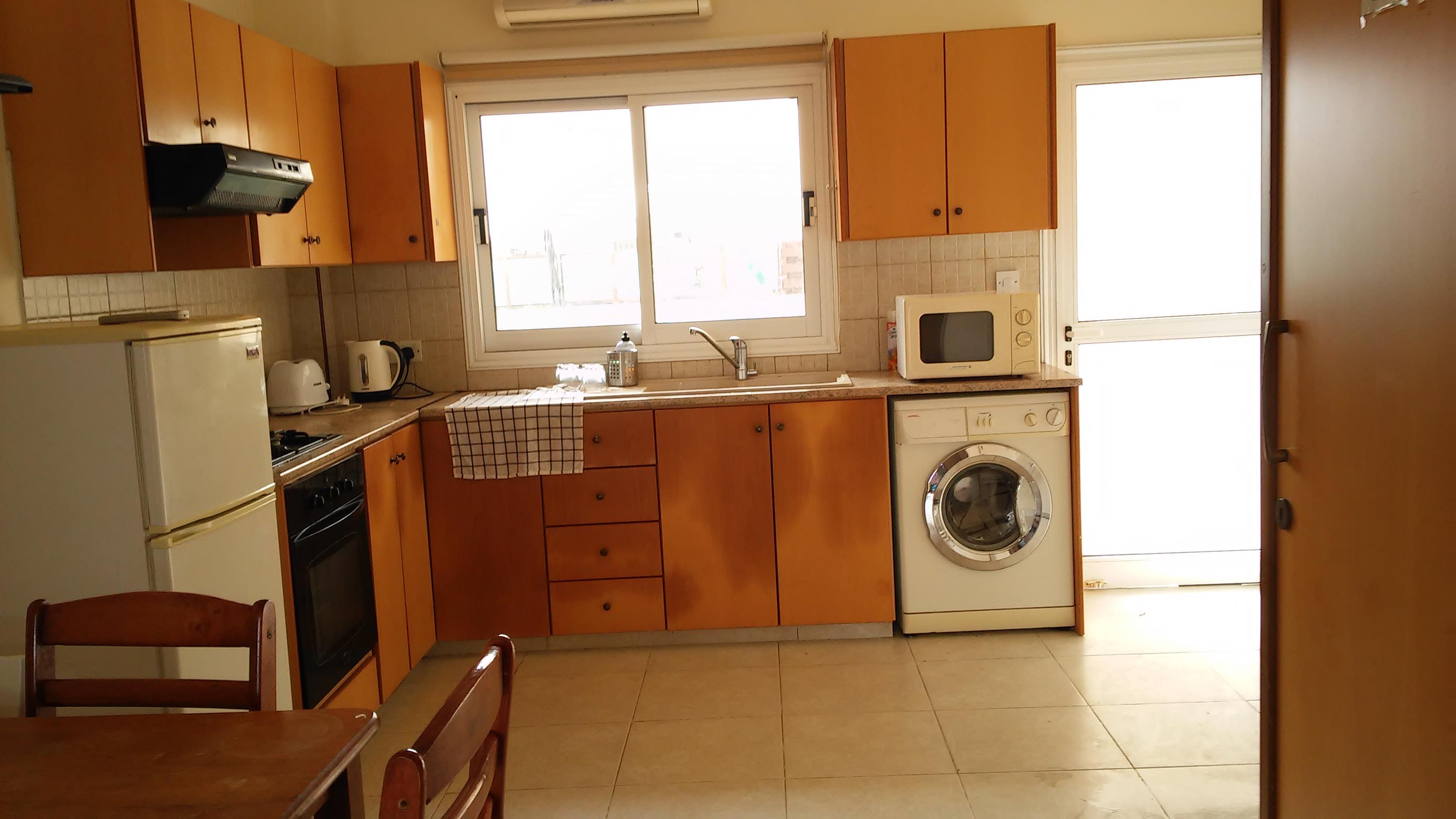 Kitchen, door to pool area