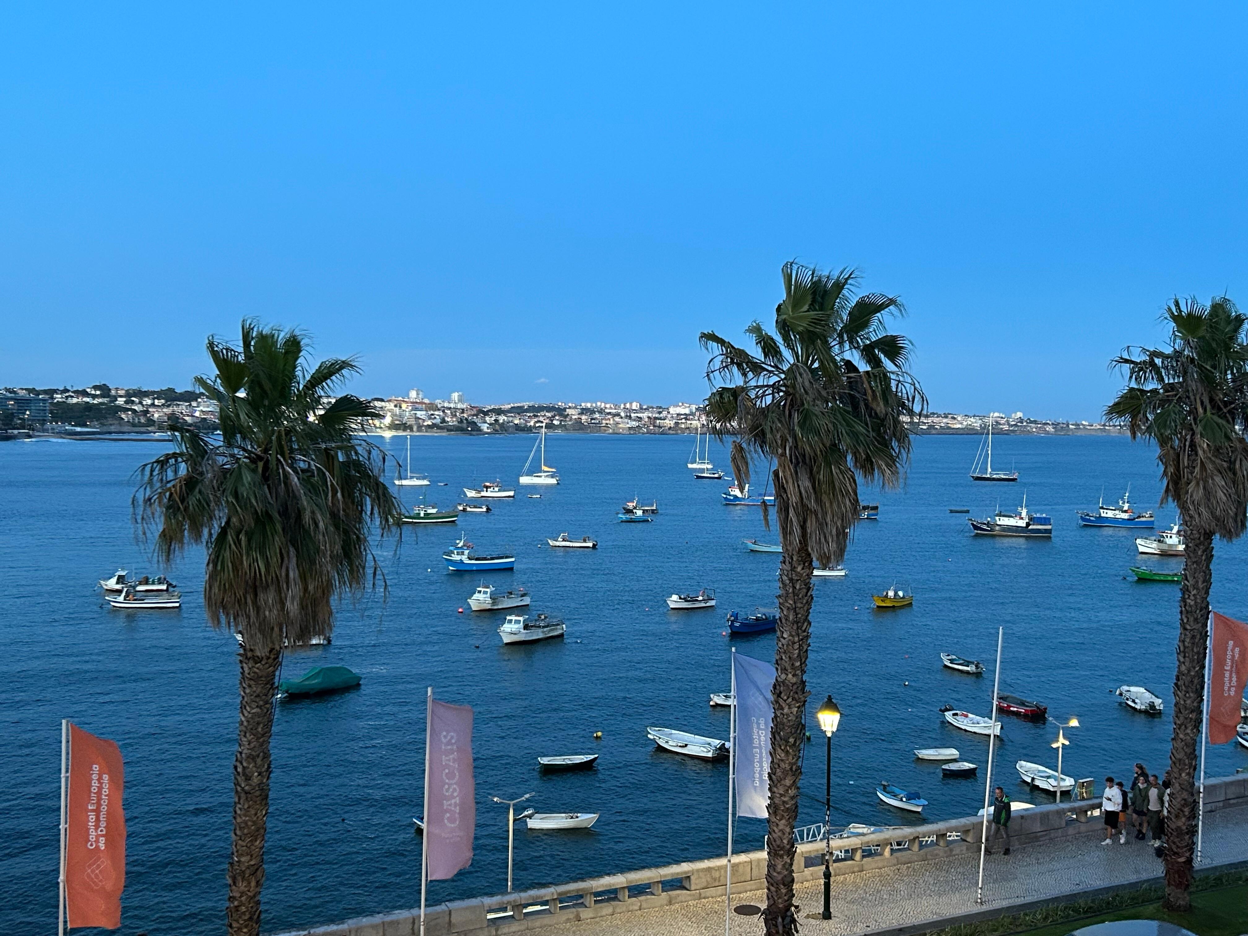 From the balcony