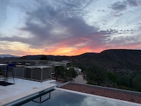 Beautiful view at night.