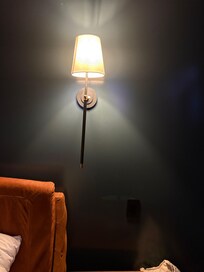 Lightning is so dim we needed to use our phone flashlights to see, read & find anything.