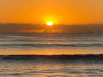 New Year sunrise at Fishermanâs resort