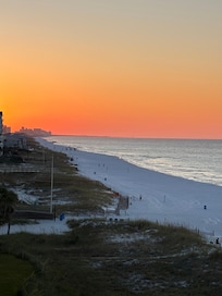 Sunrise from the balcony.