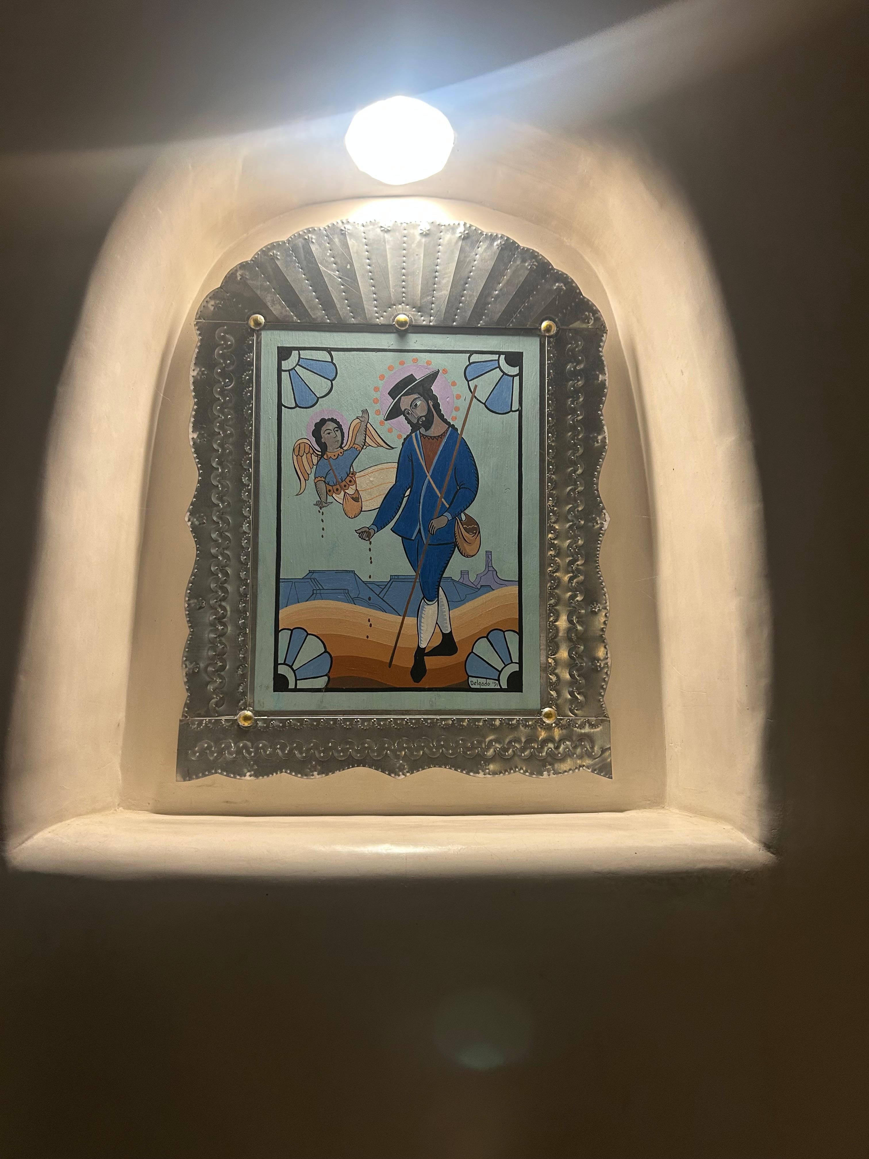 Patron Saint of Hotels! Pretty cool portrait. 