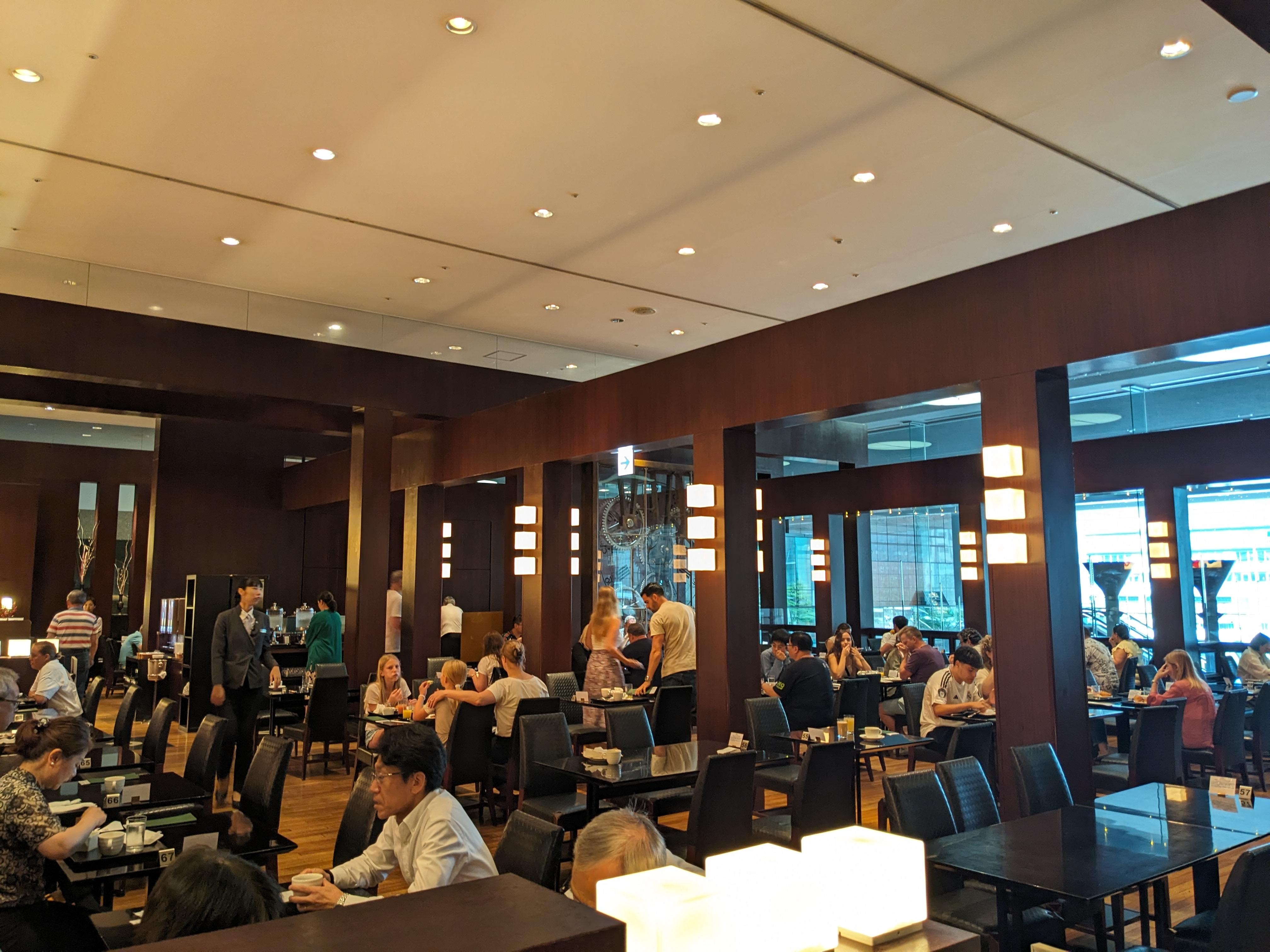 Breakfast buffet restaurant 