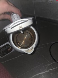 Verrosteter Wasserkocher