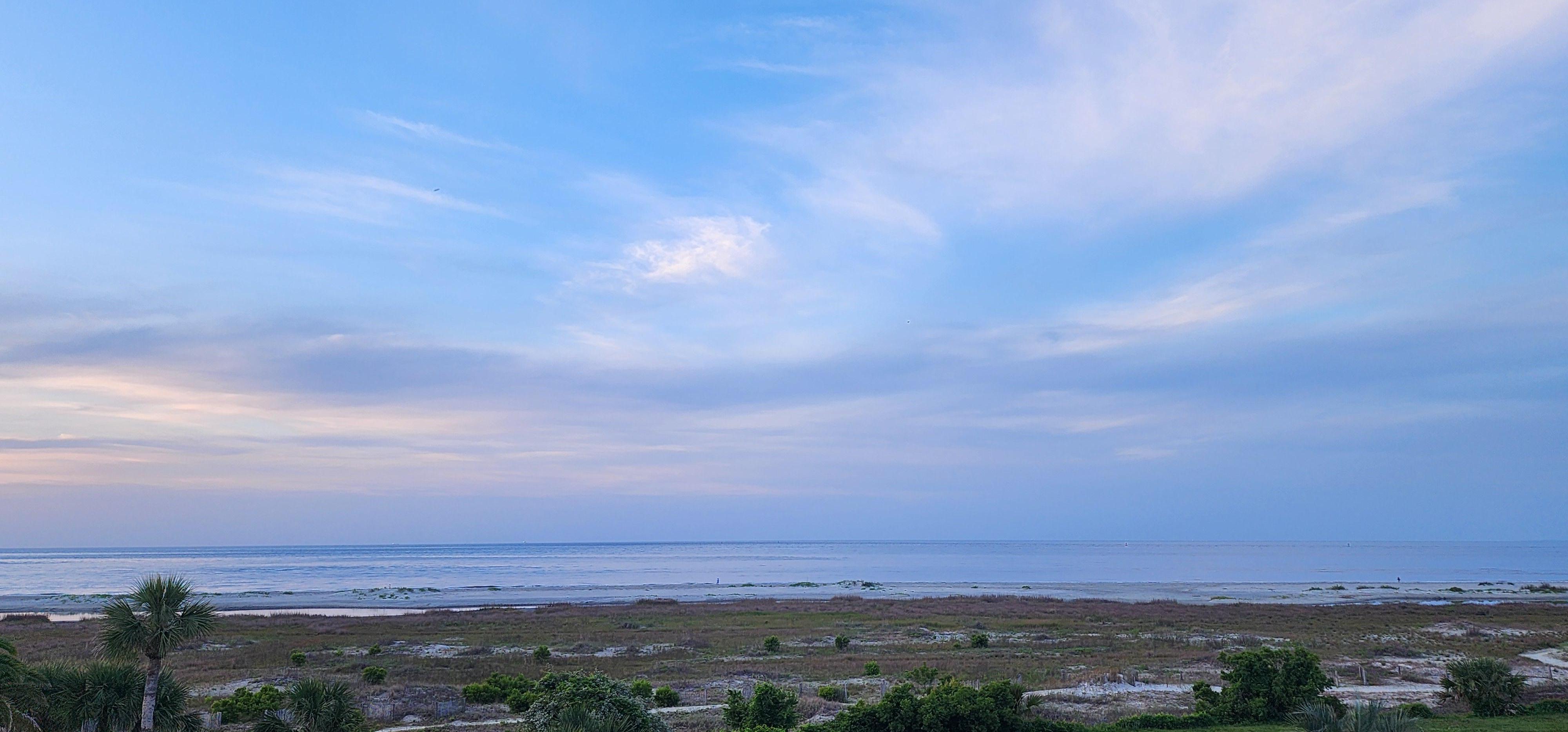 View from the balcony.