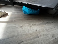 No locker underneath my bed.
