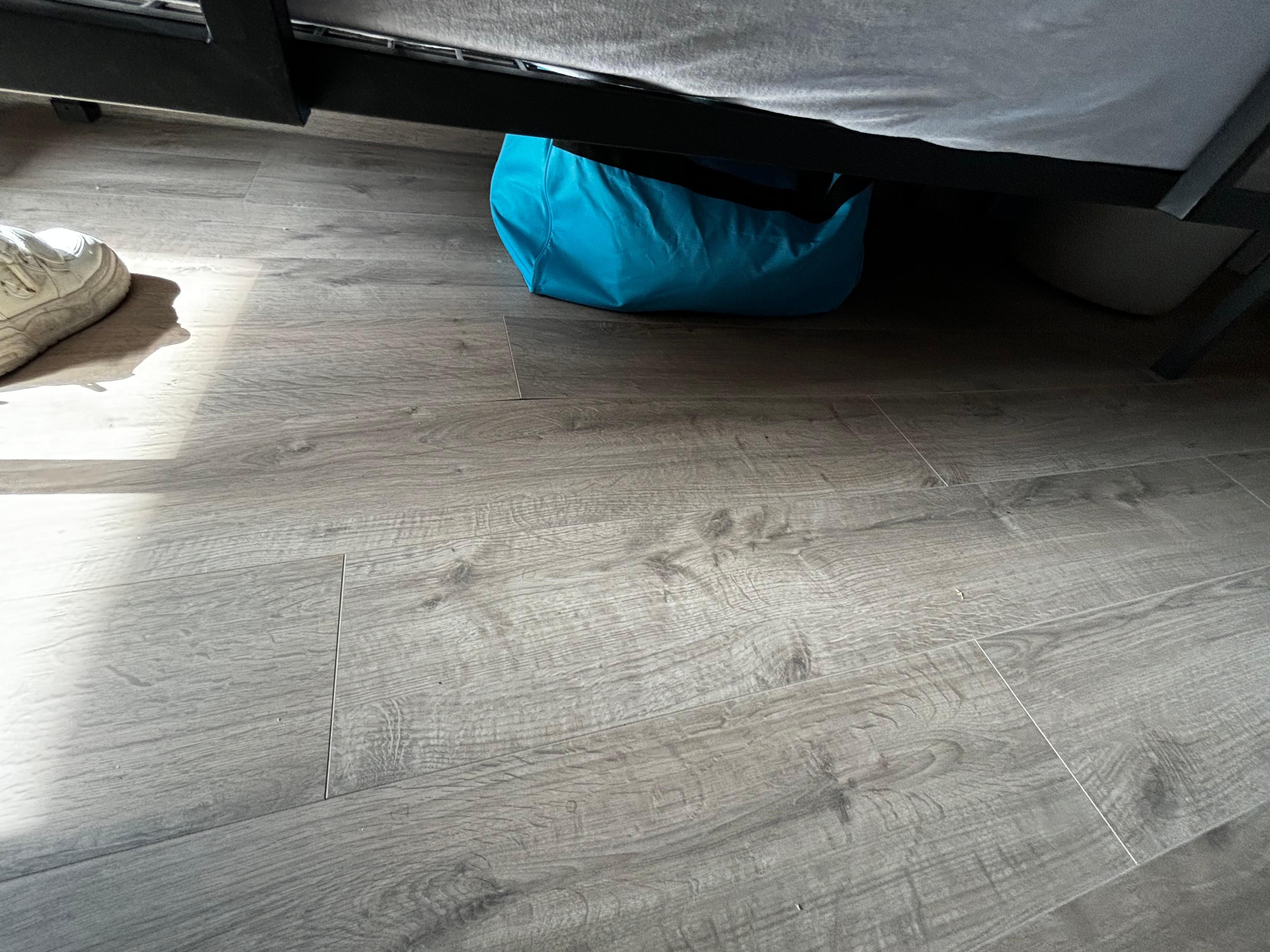 No locker underneath my bed.