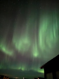Aurora boreal desde el hotel