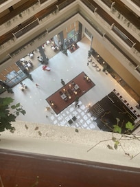Lobby view from atrium