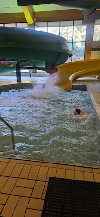 Waterside pool