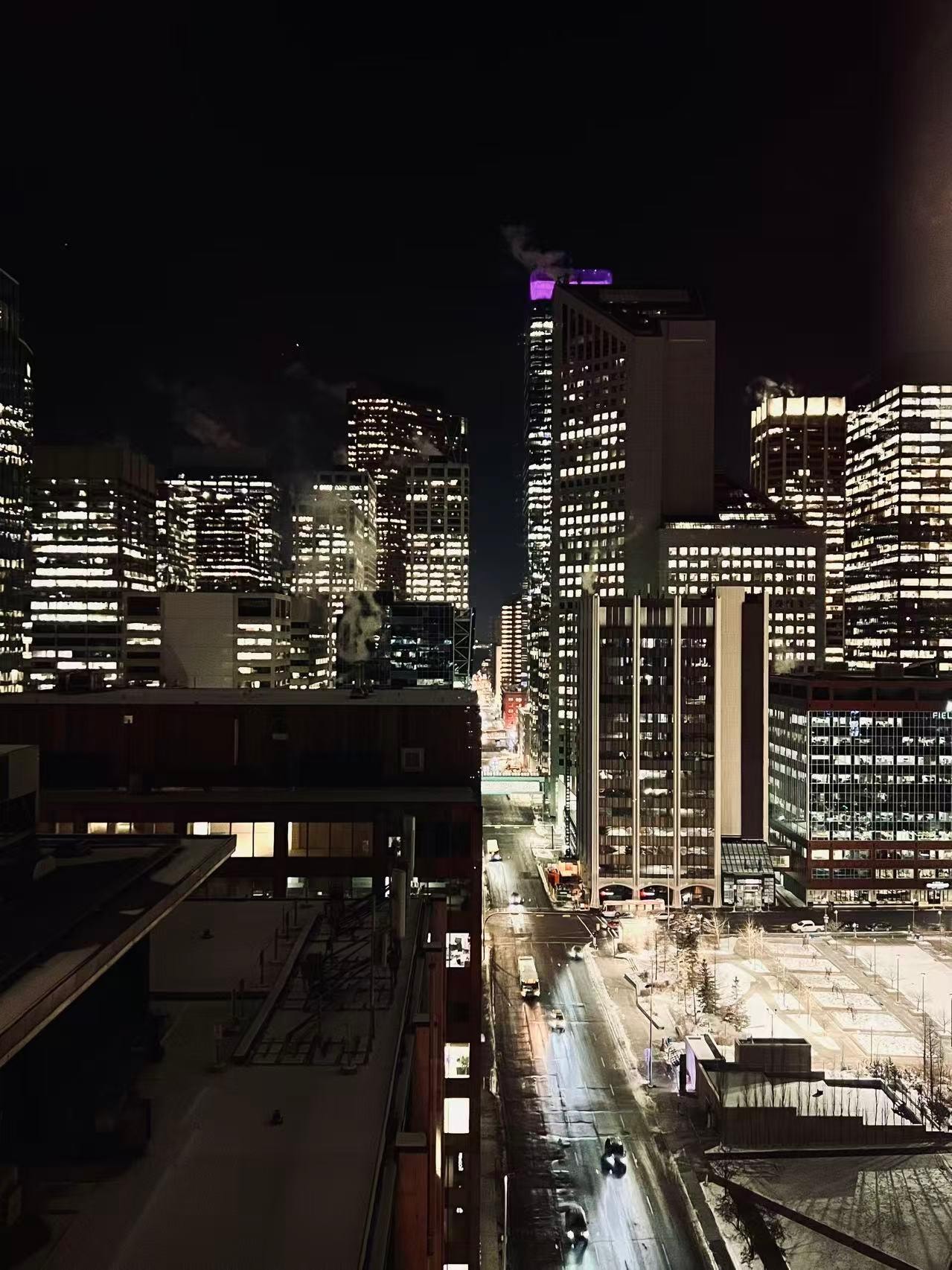  city view from the gym