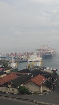 View from the top floor dining room