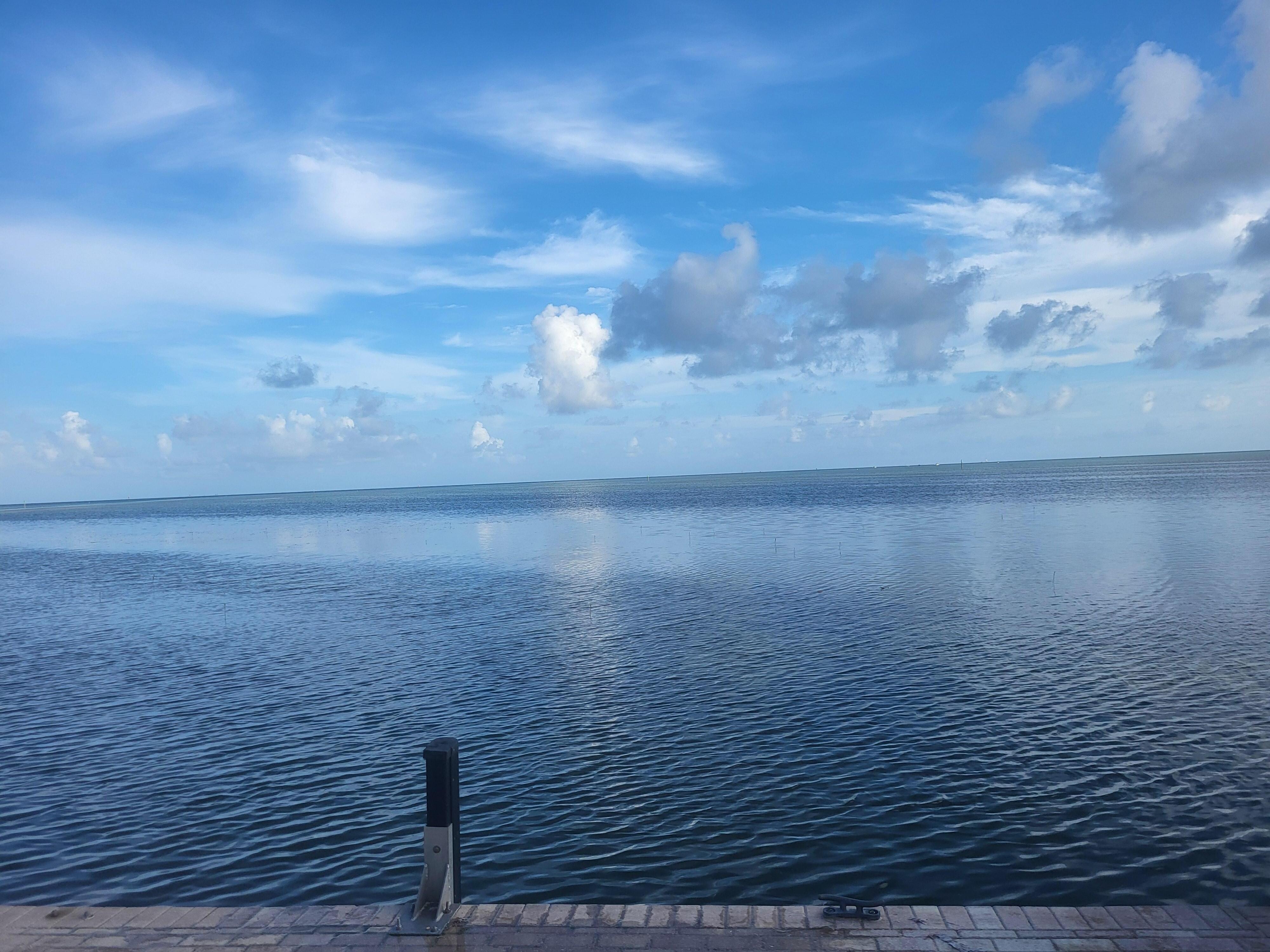 View from the dock.