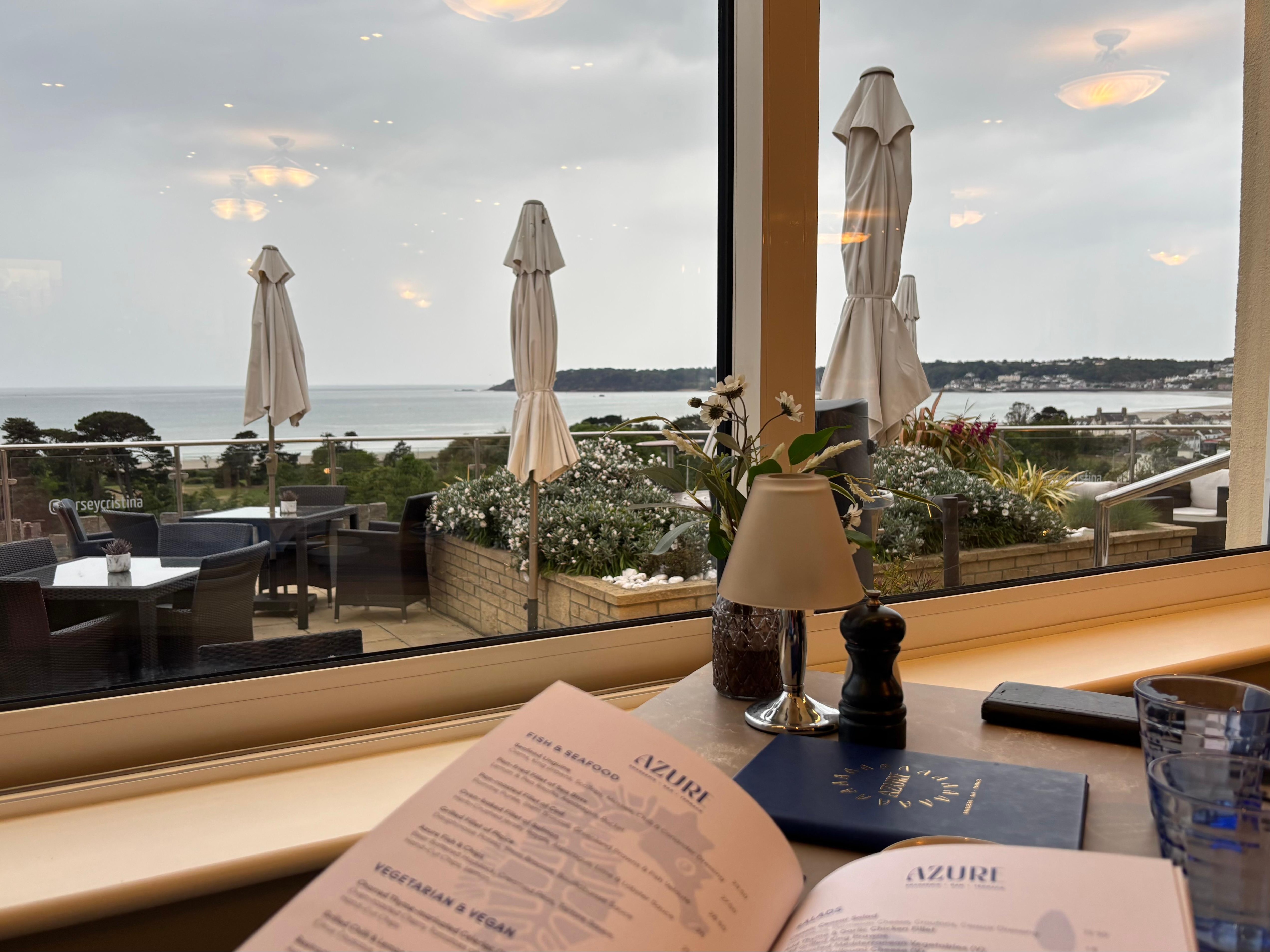Vue depuis le restaurant
