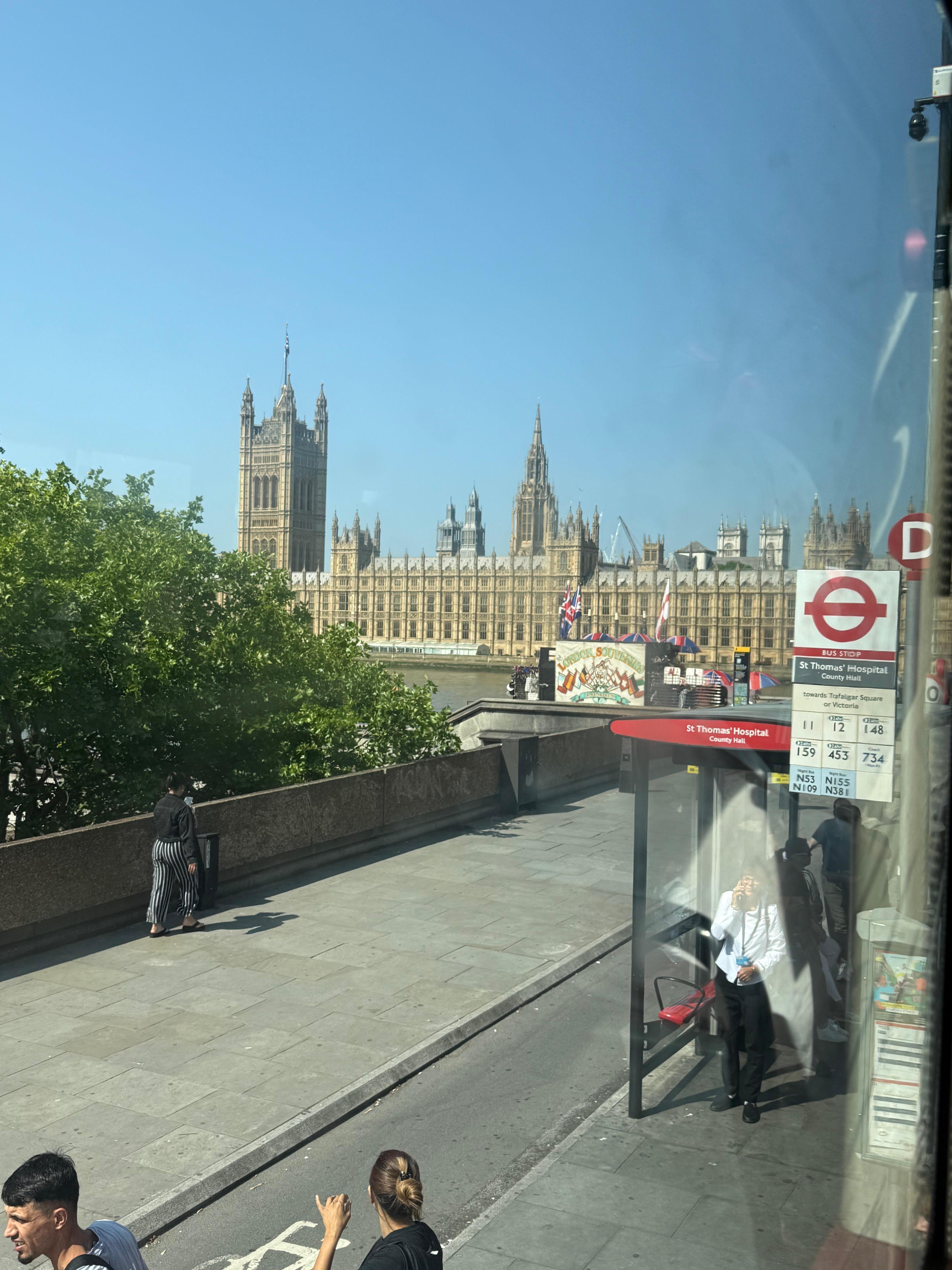 Loved we could hop on a bus and quickly get to some of the iconic sights of London!