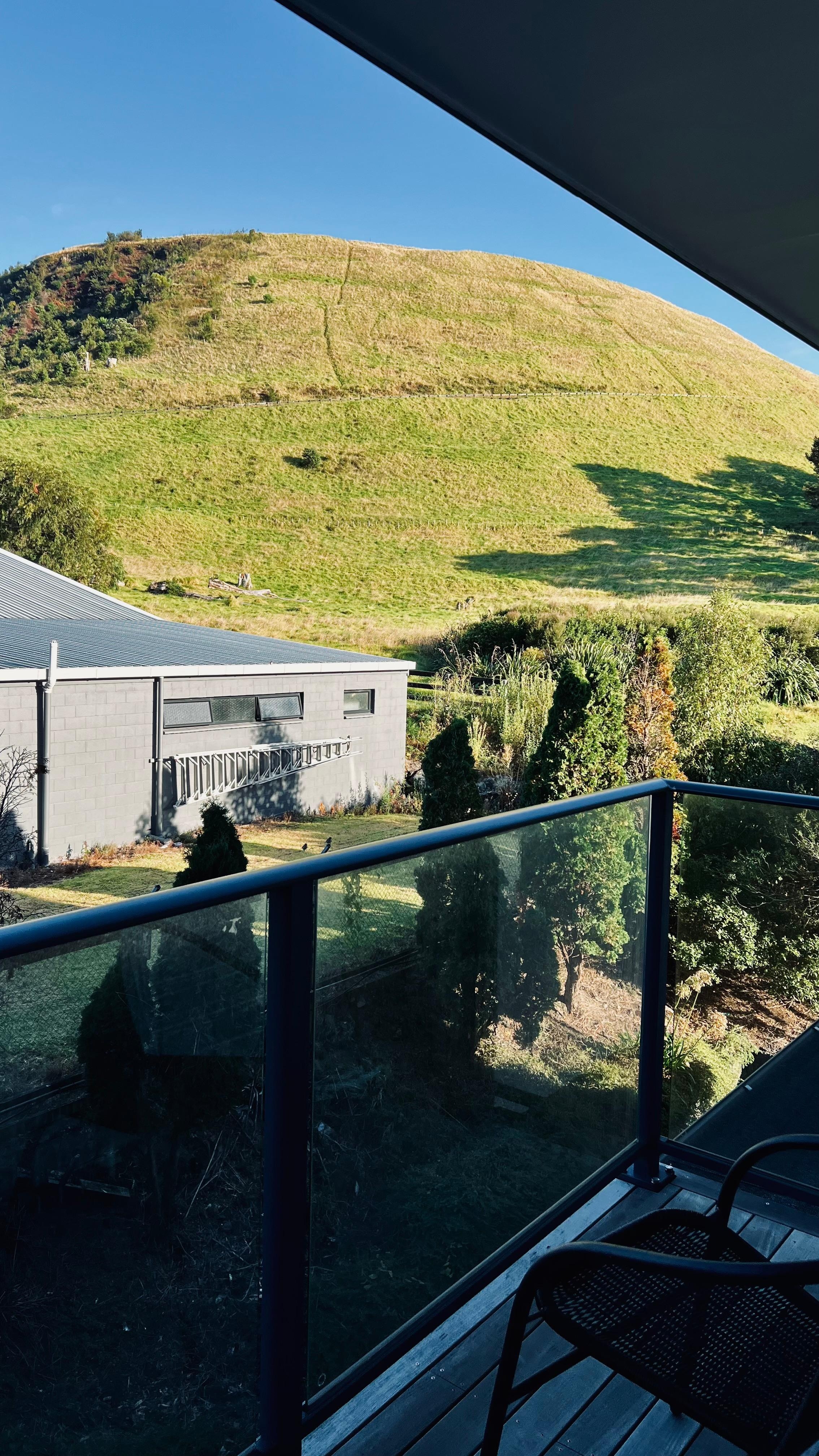 Looking from the balcony