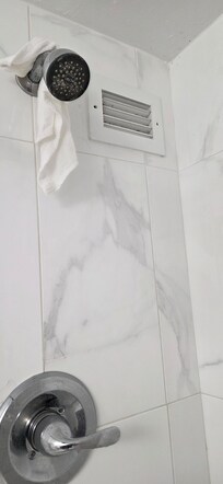 My son was afraid to shower because the other bathroom was even worse
