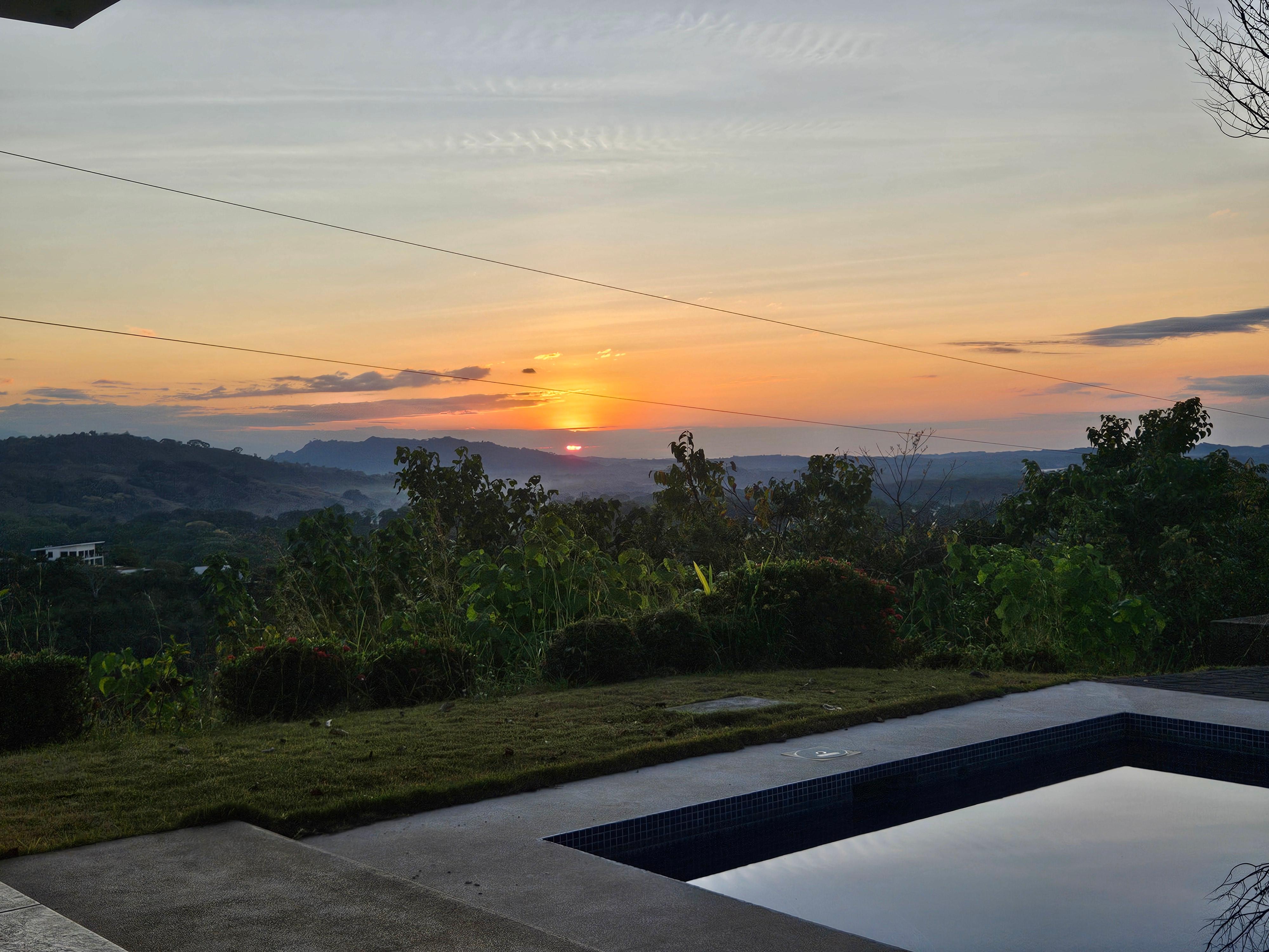 Sunrise from Casa Verde