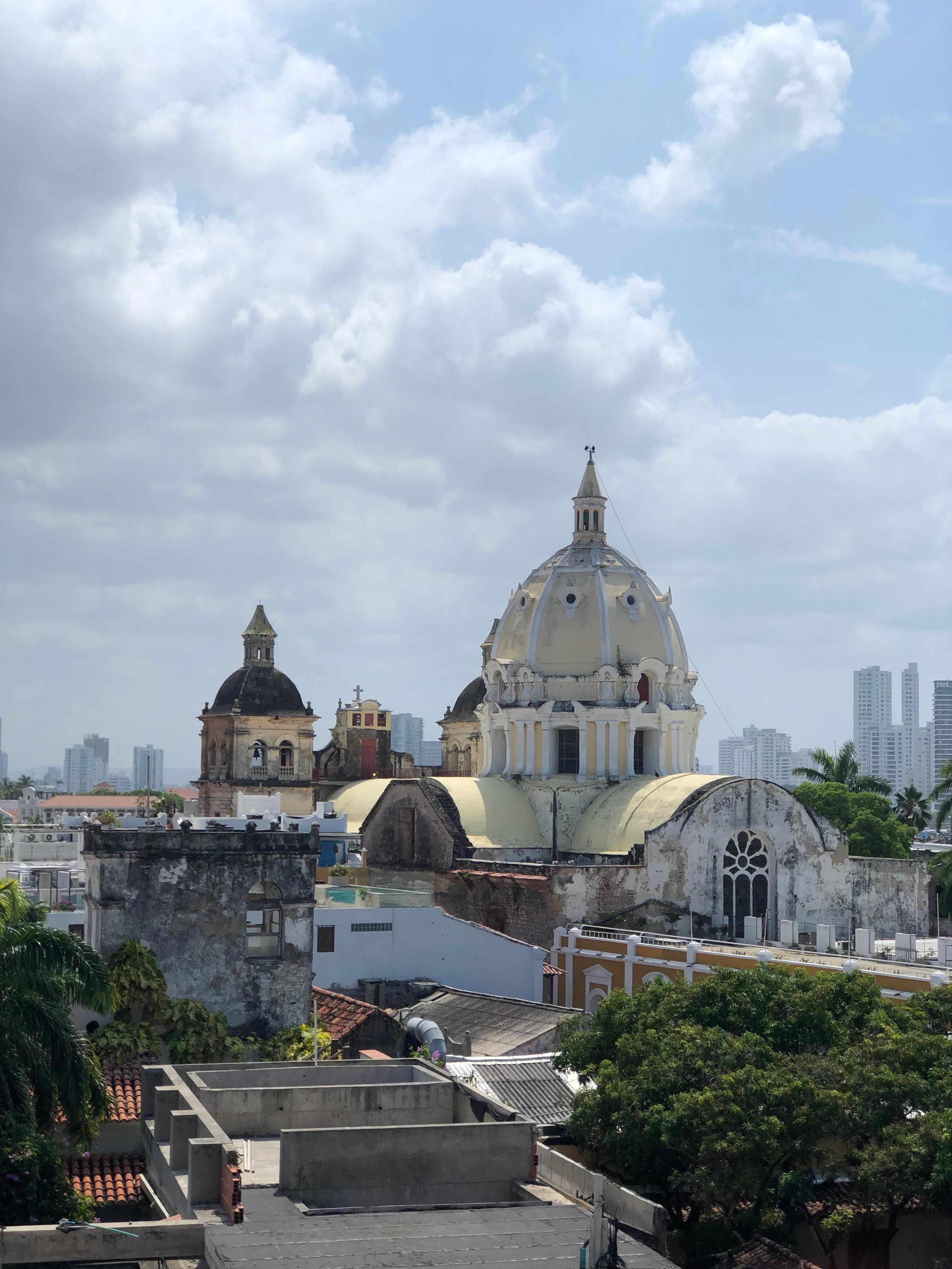 View from rooftop pool 