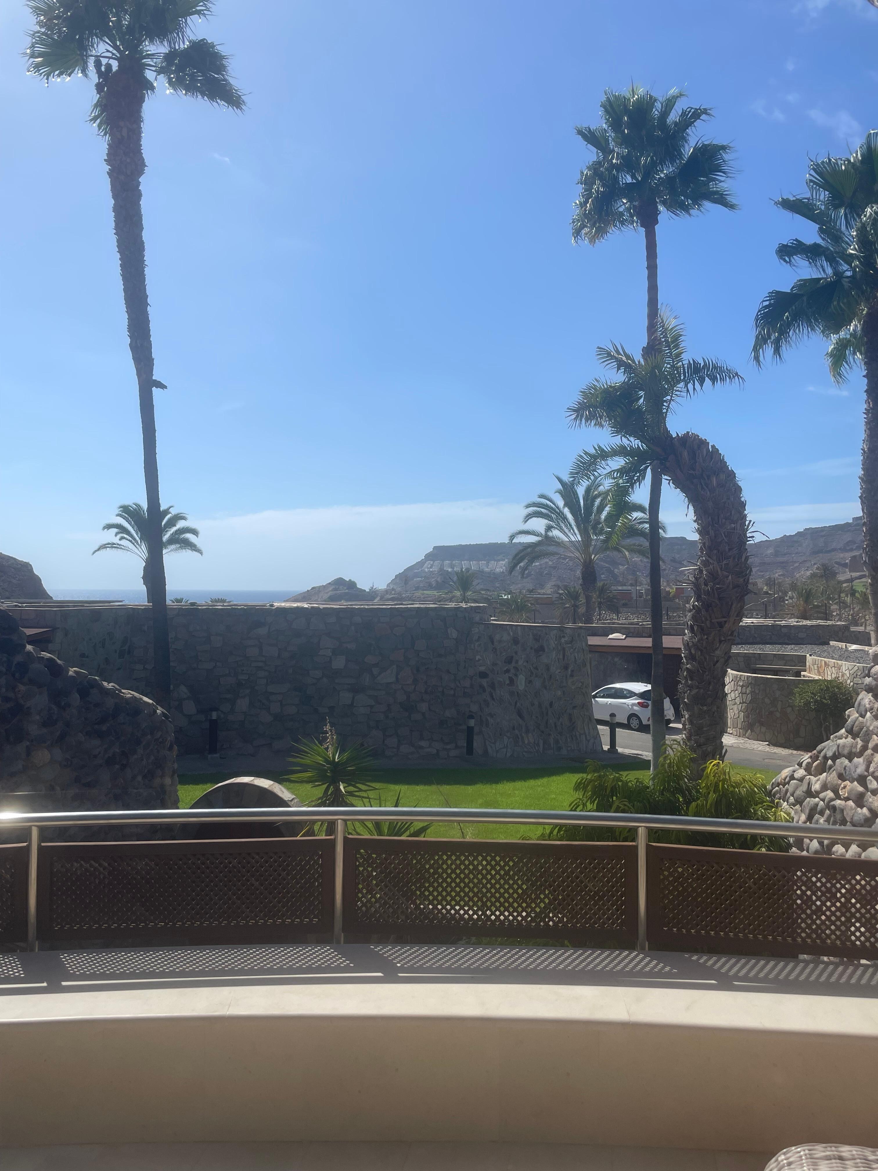 Blick von der Wohnzimmerterrasse