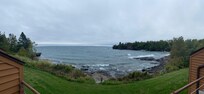 Panoramic view from the balcony.