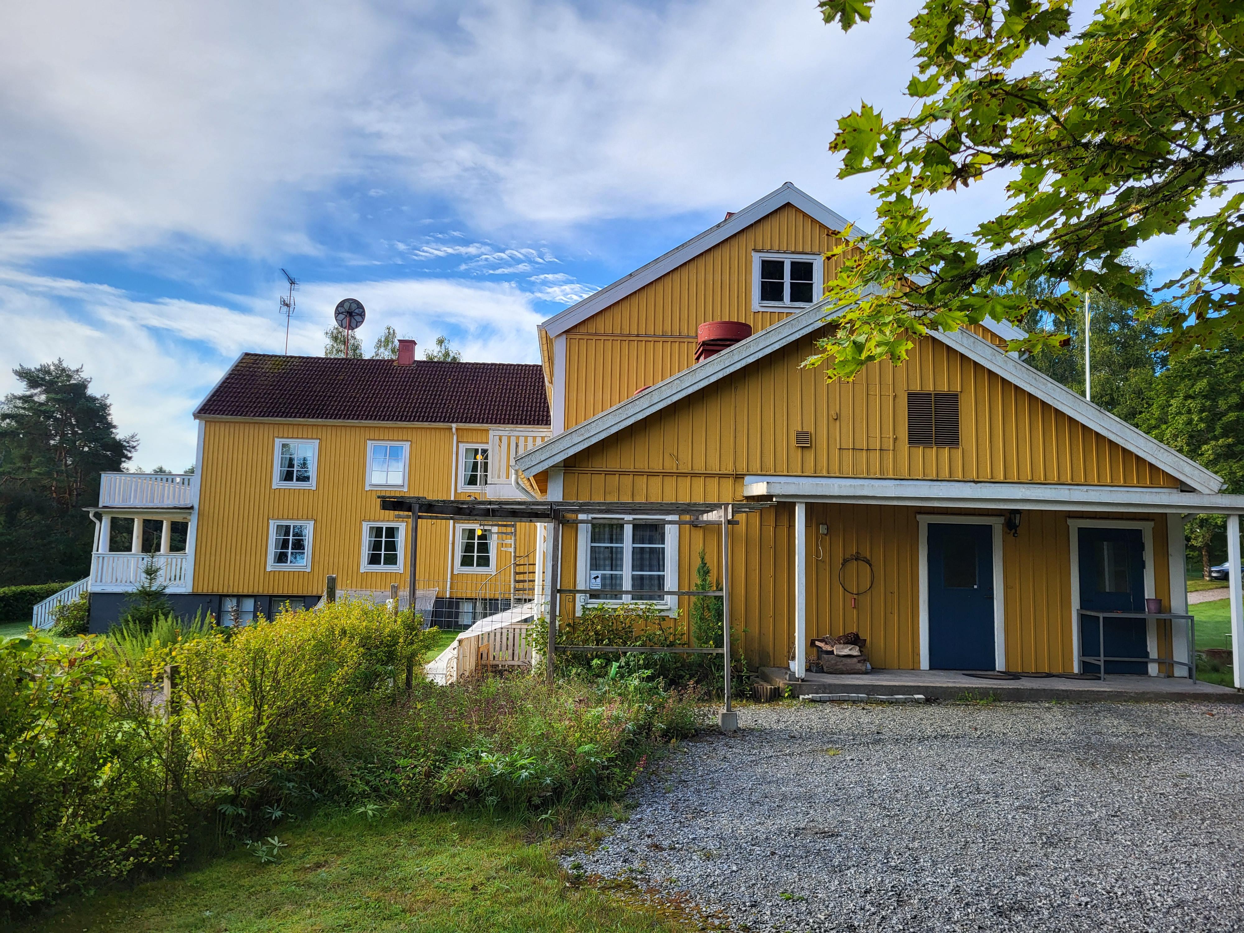 Hotellet från sidan