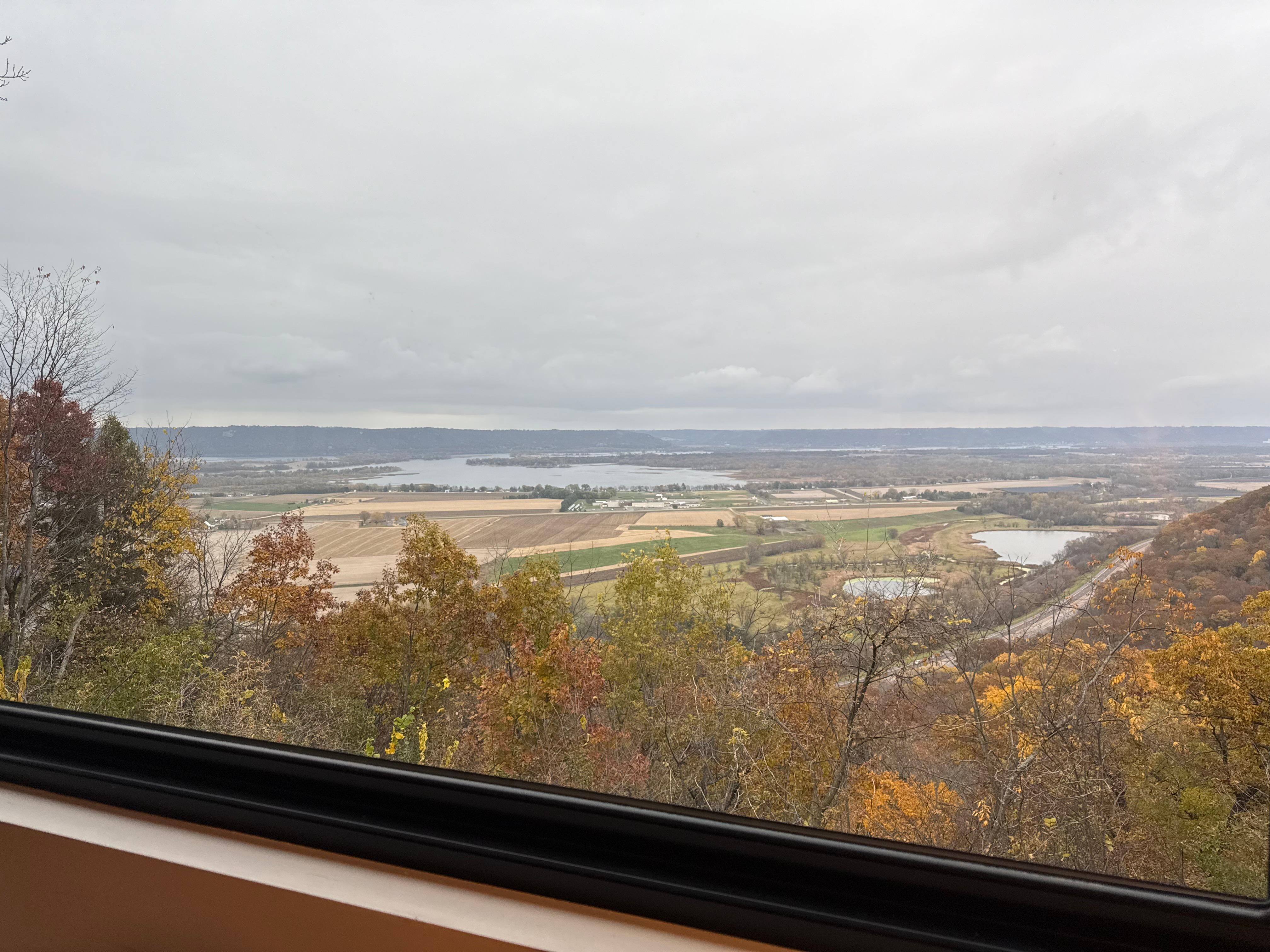 View from the living room.