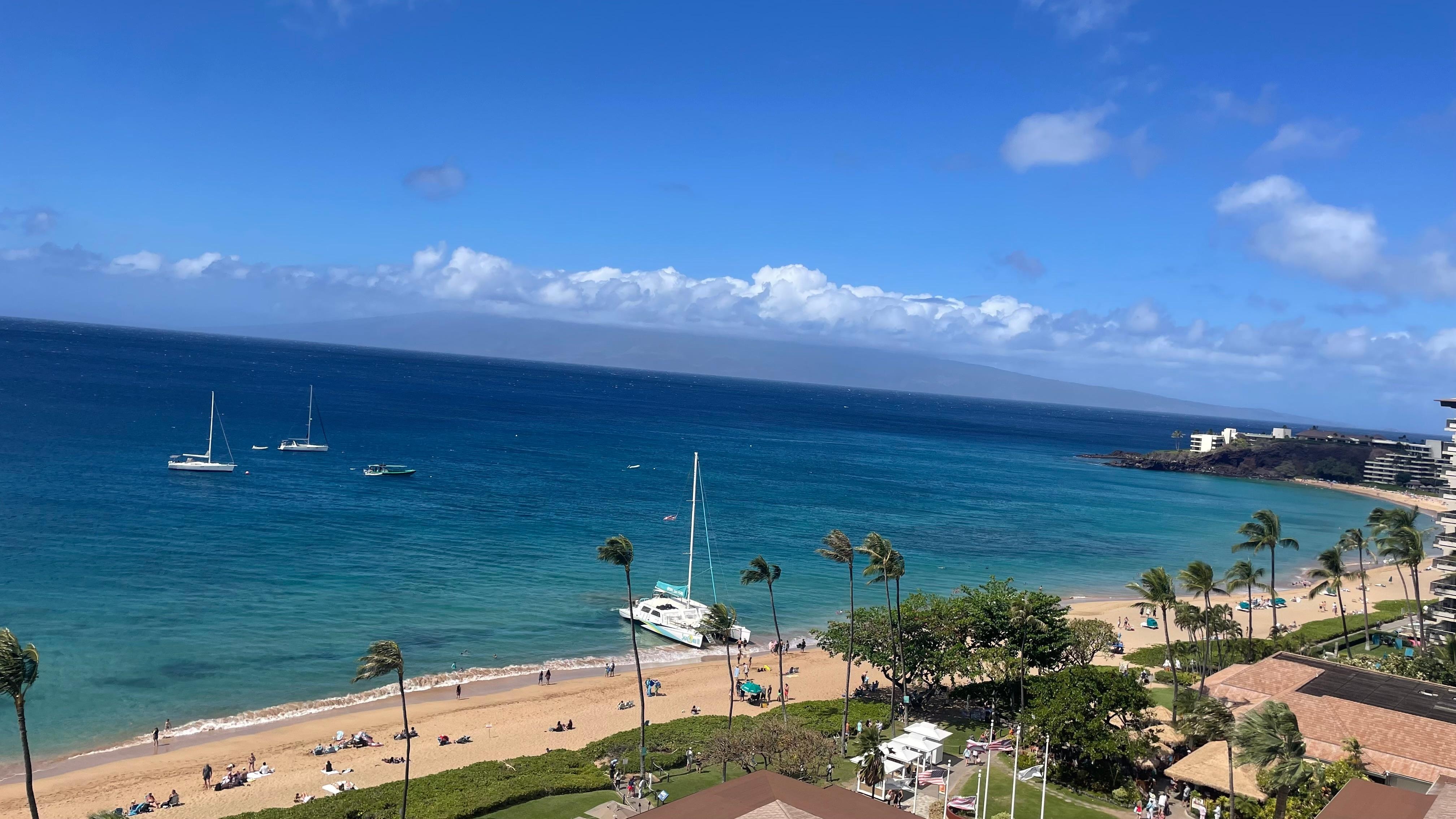View from room balcony