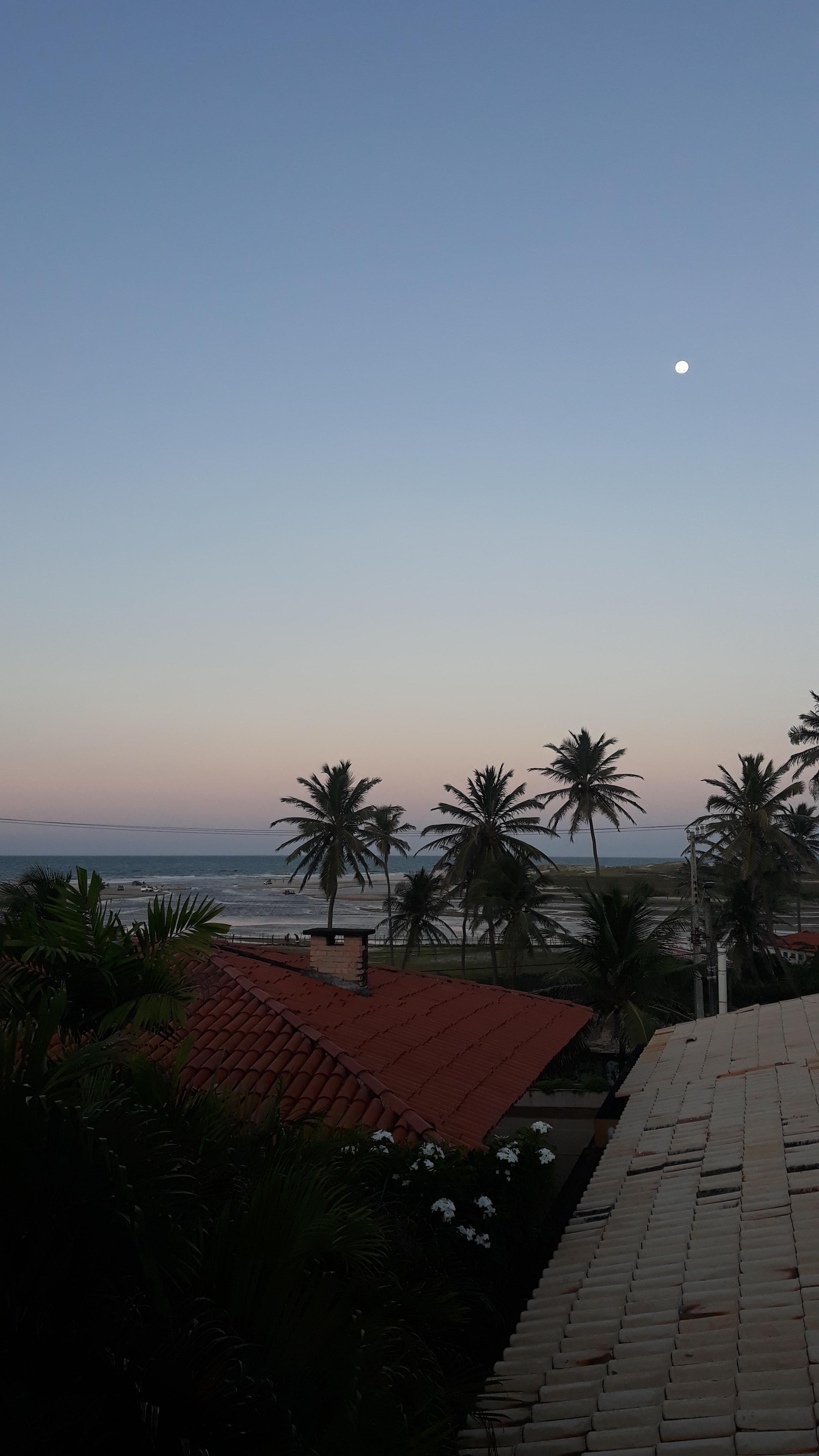 Vista da varanda do quarto.