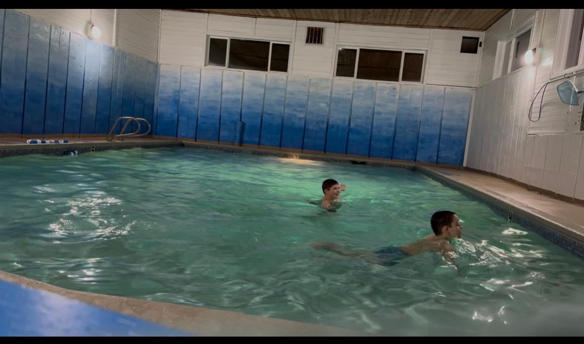 Heated indoor pool up to 7 feet deep 