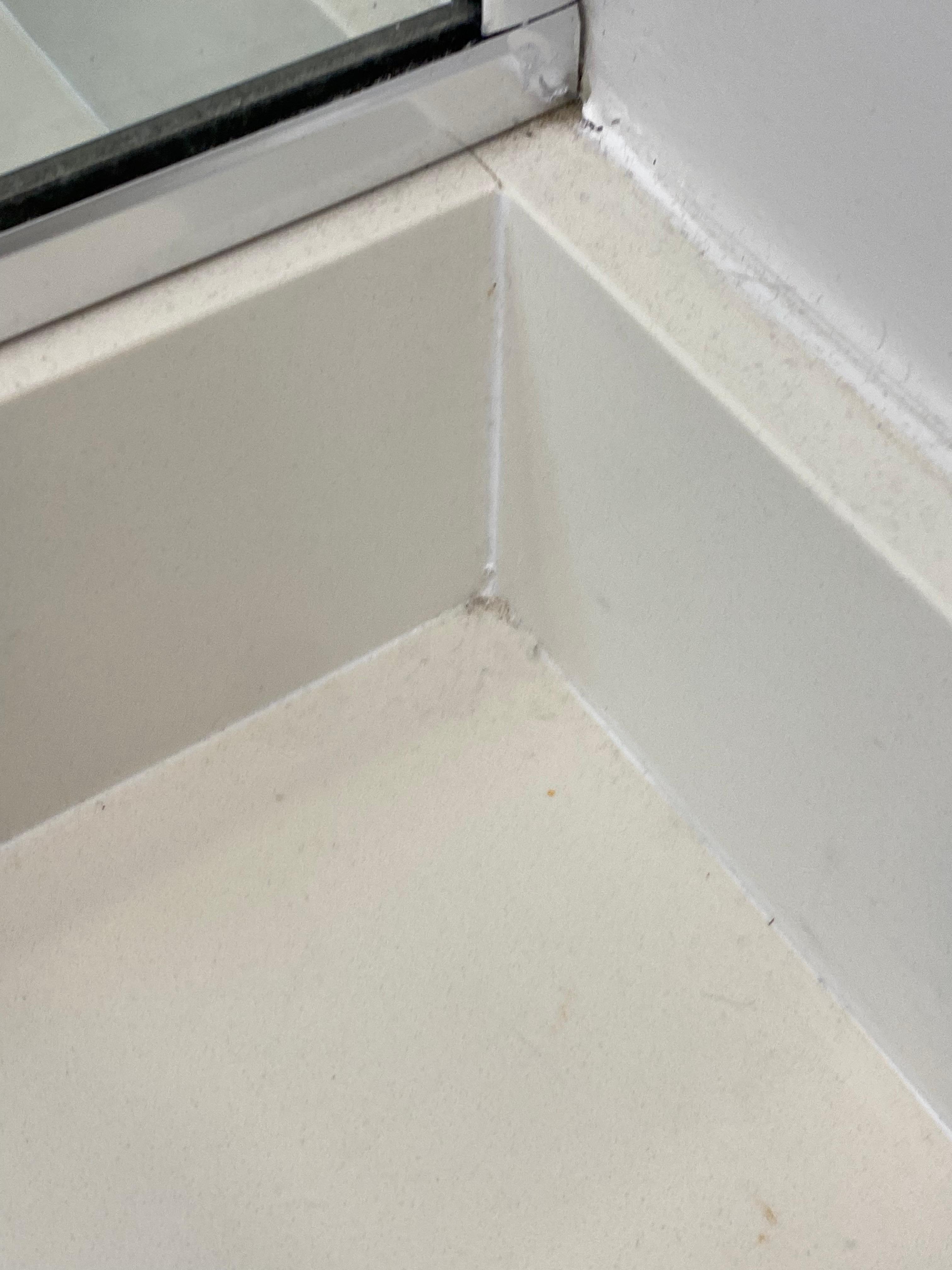 All corners of corners were gross and dusty