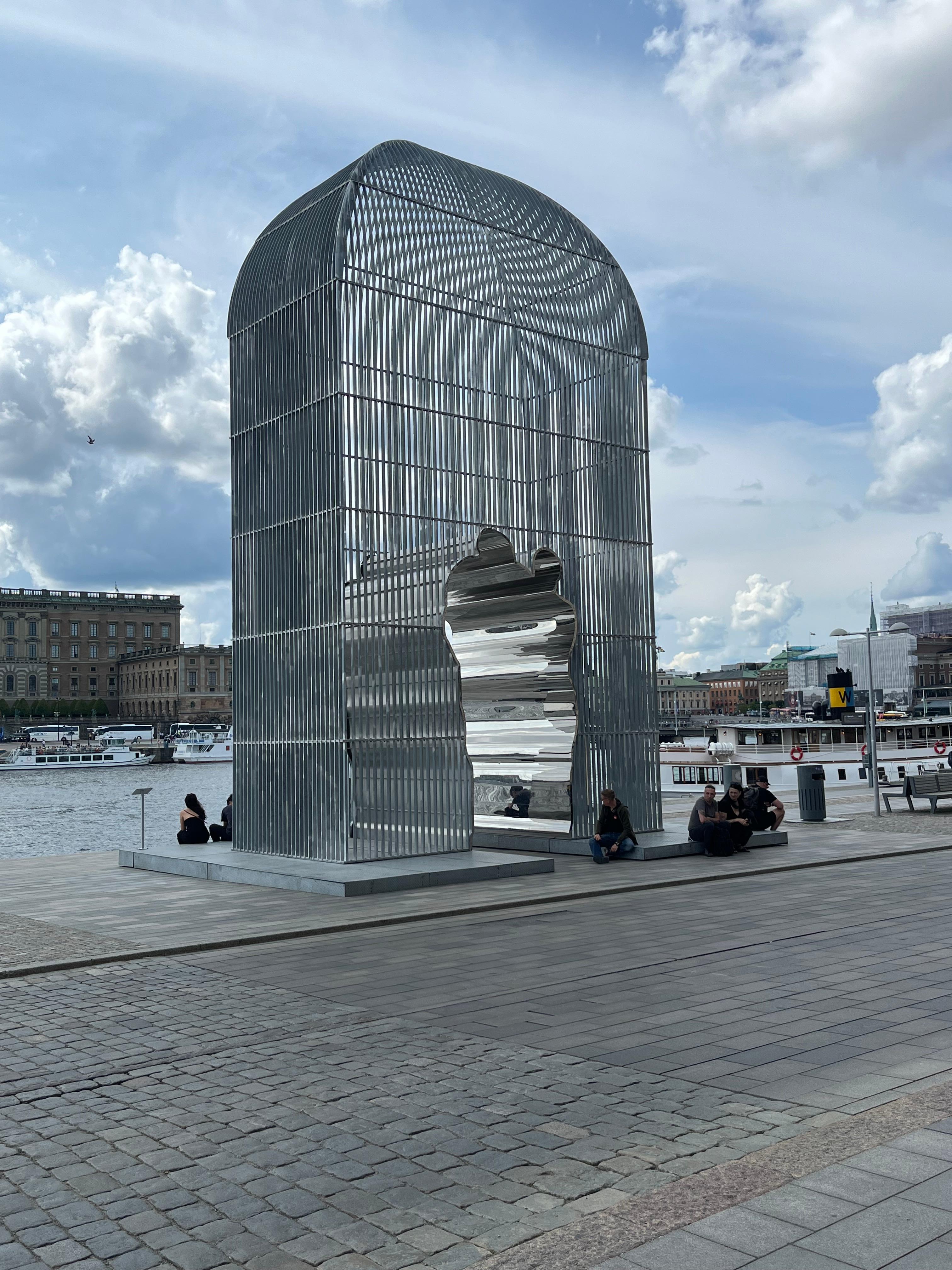 AI Wei Wei ved havnen