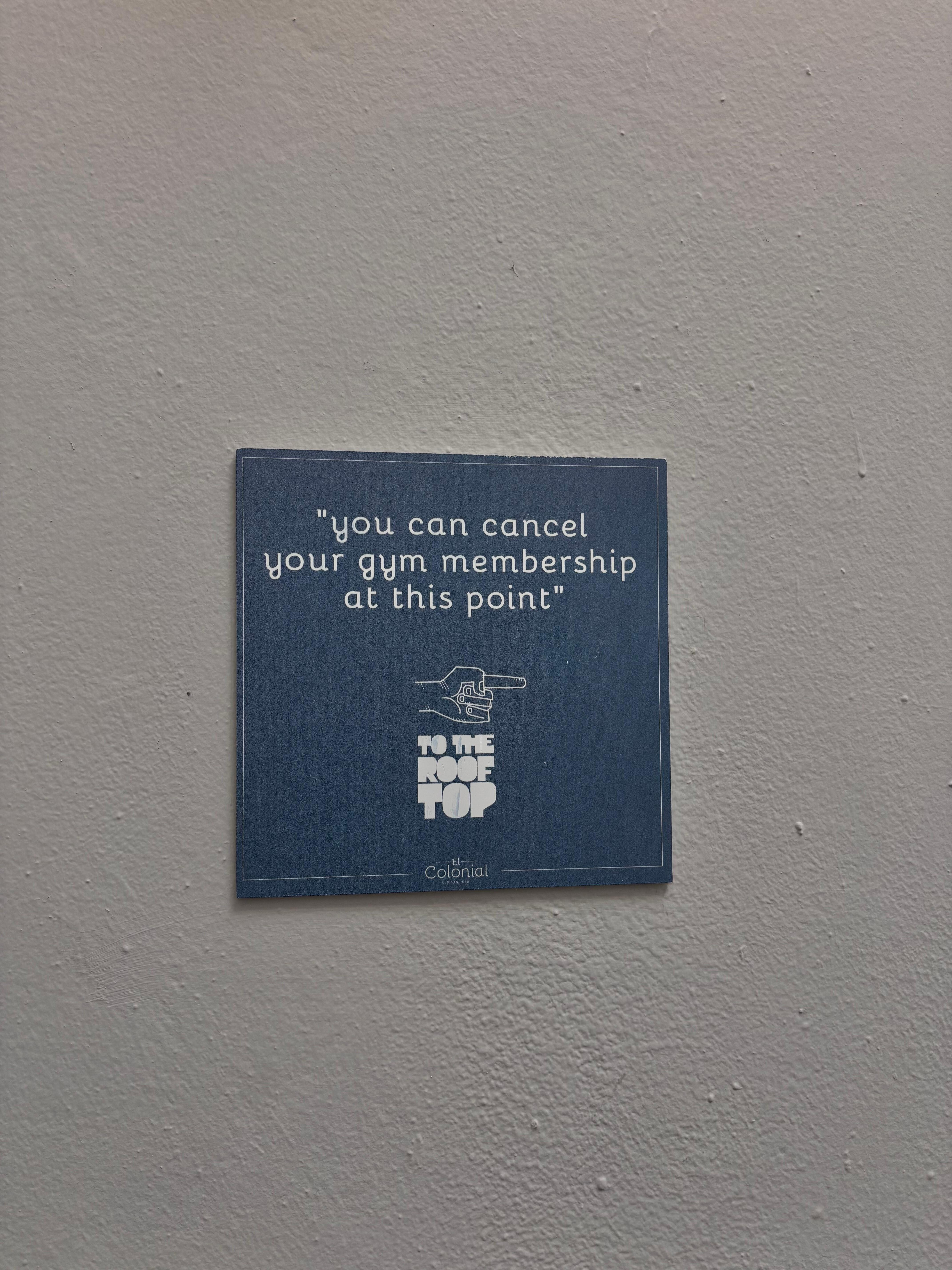 This kept me going 