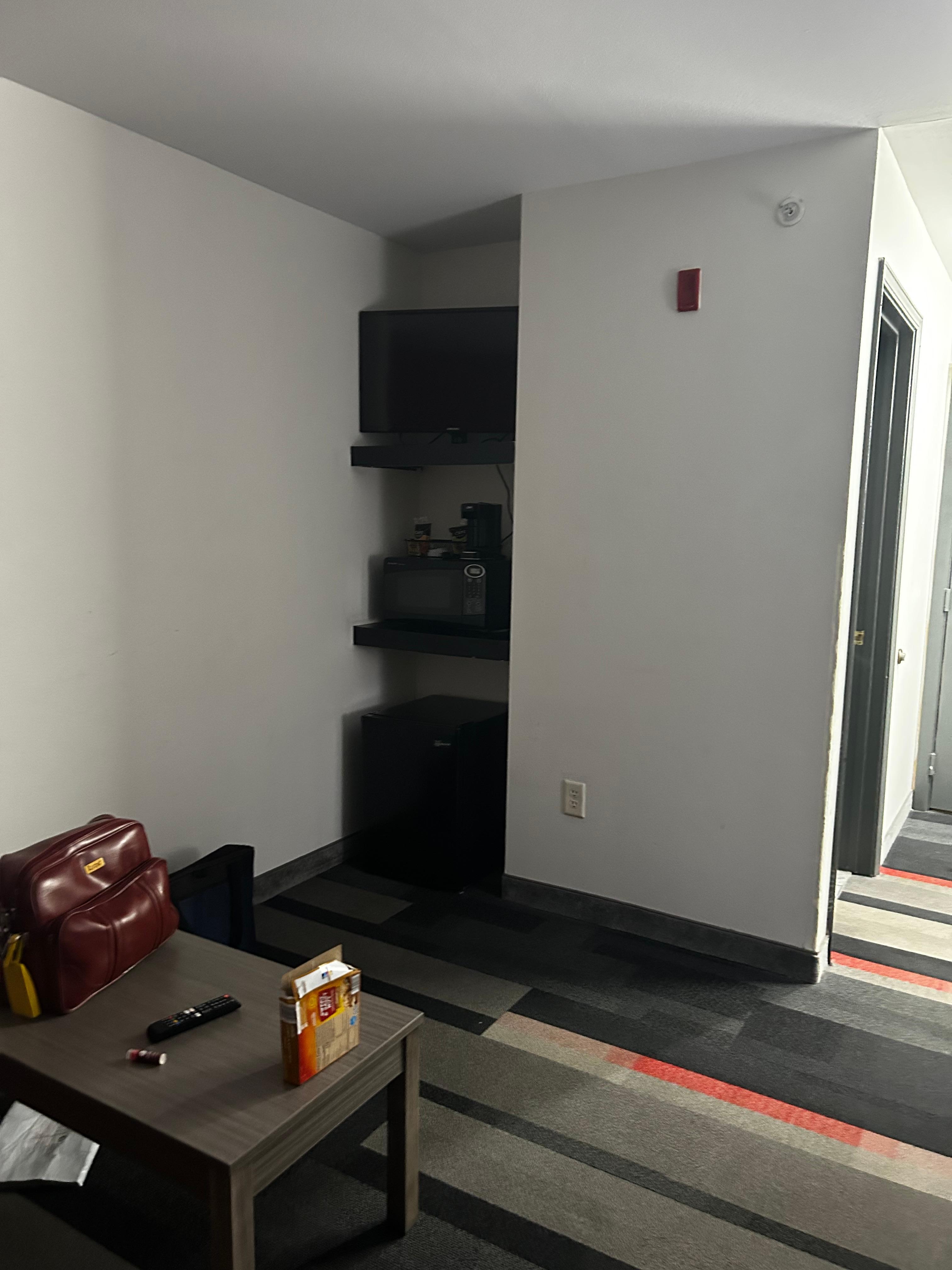 Tv with sofa