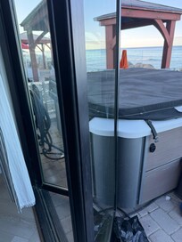 Outdoor sliding door