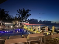 Sun set from restraunt