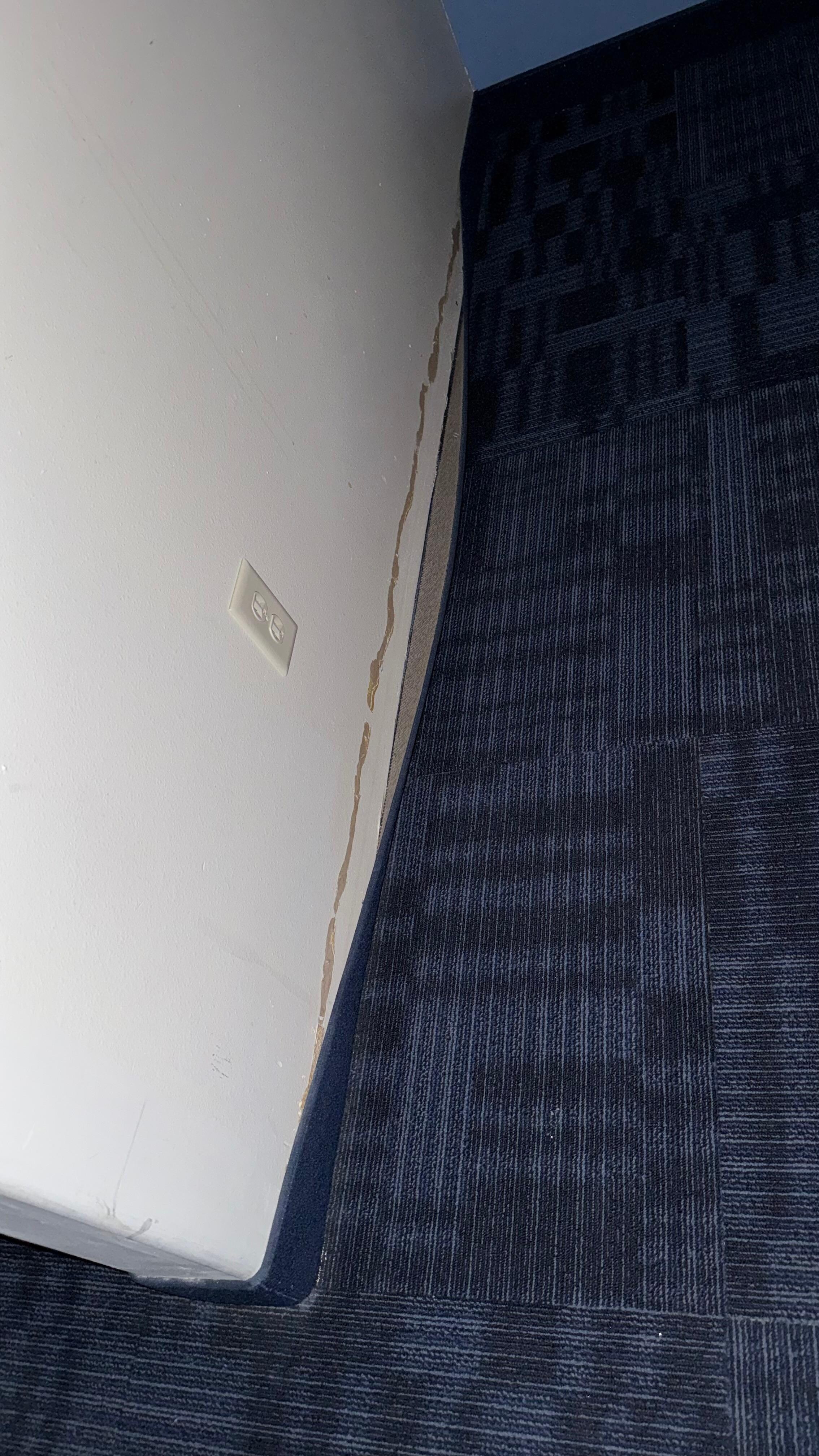 Wall trim falling off