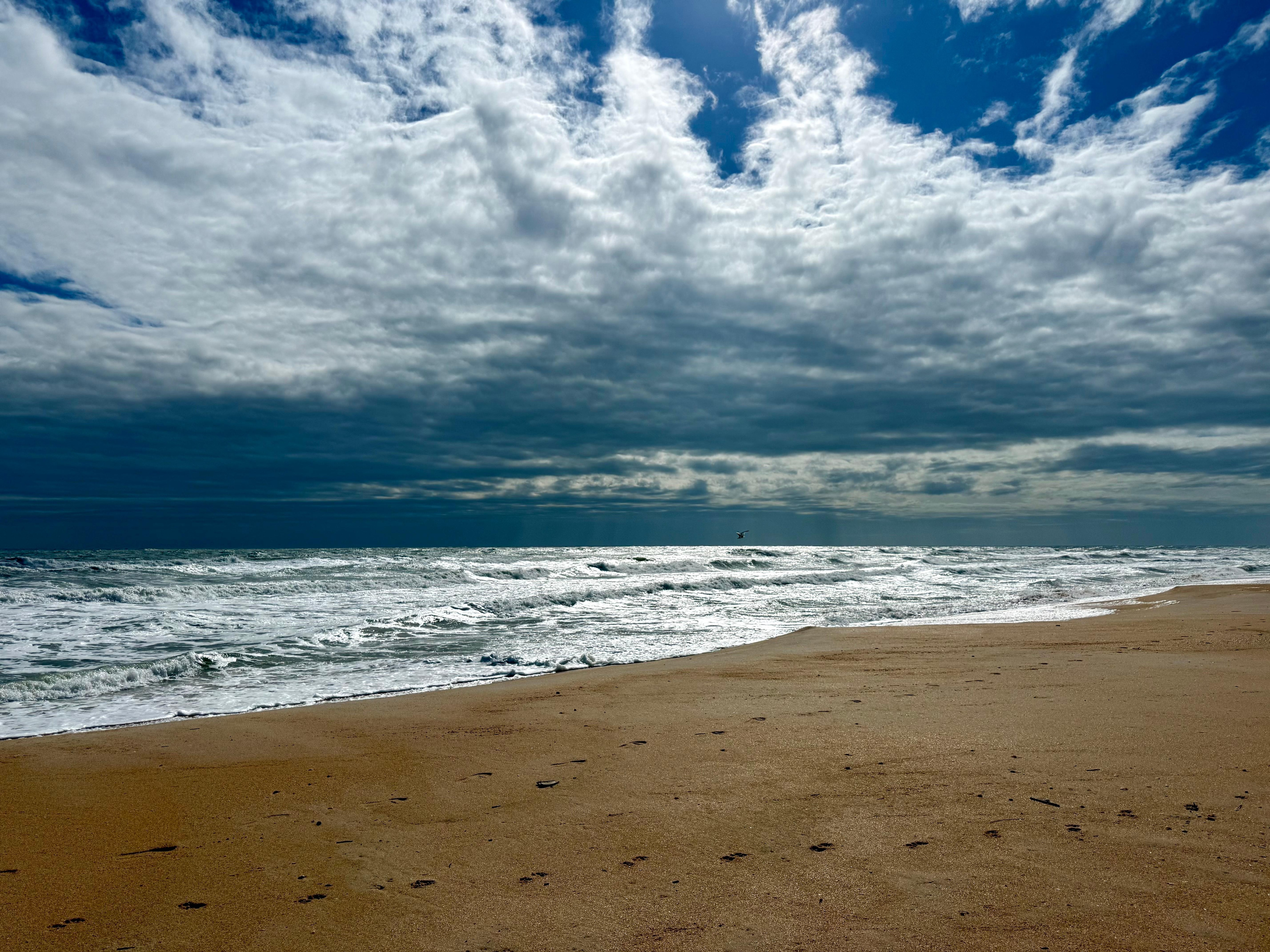 Beach across the street