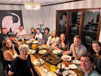 Ding room with everyone