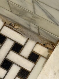 inappropriate conditions for a shower