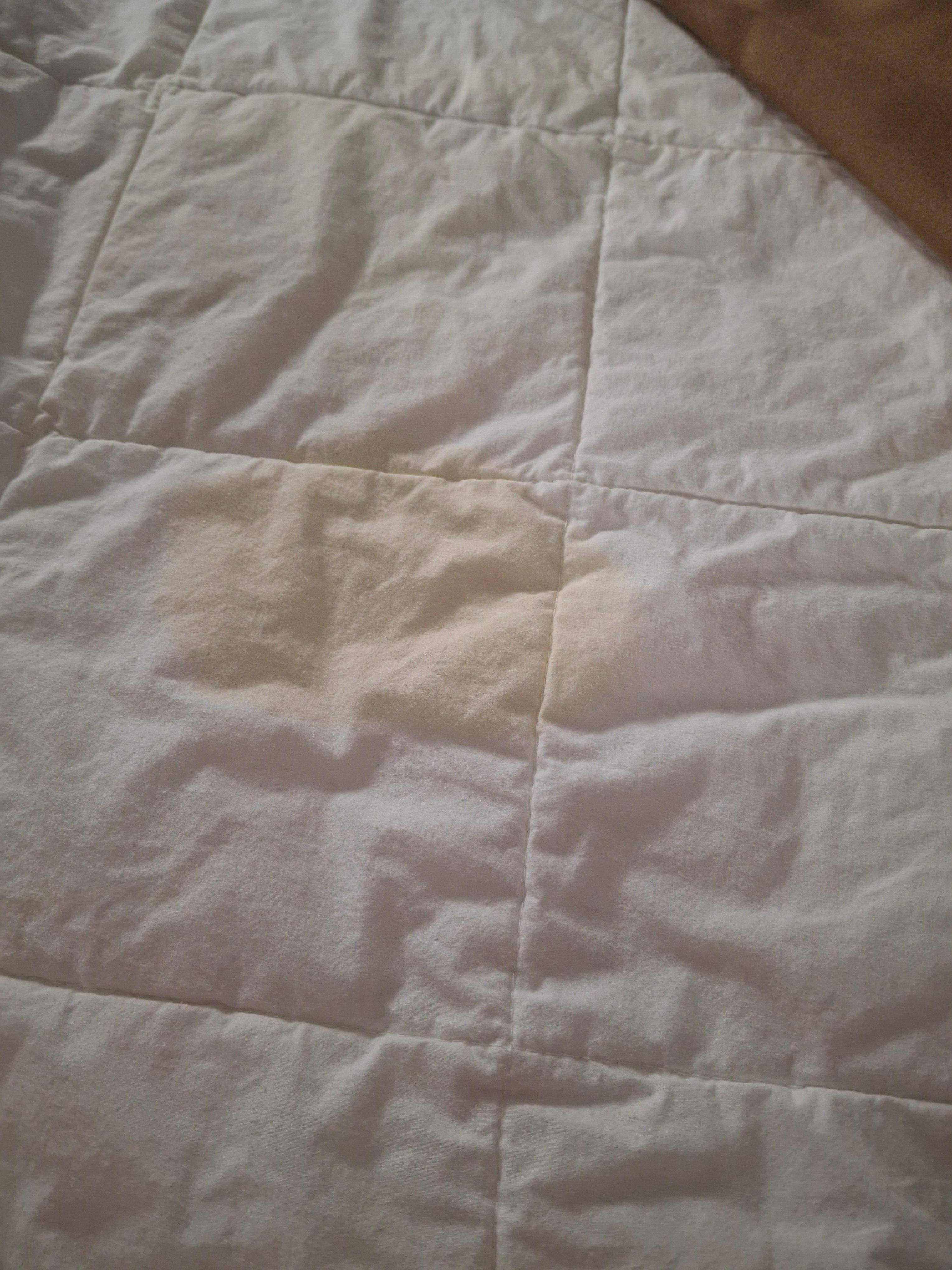 Stain on bedding 
