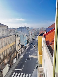 Daytime view from the balcony