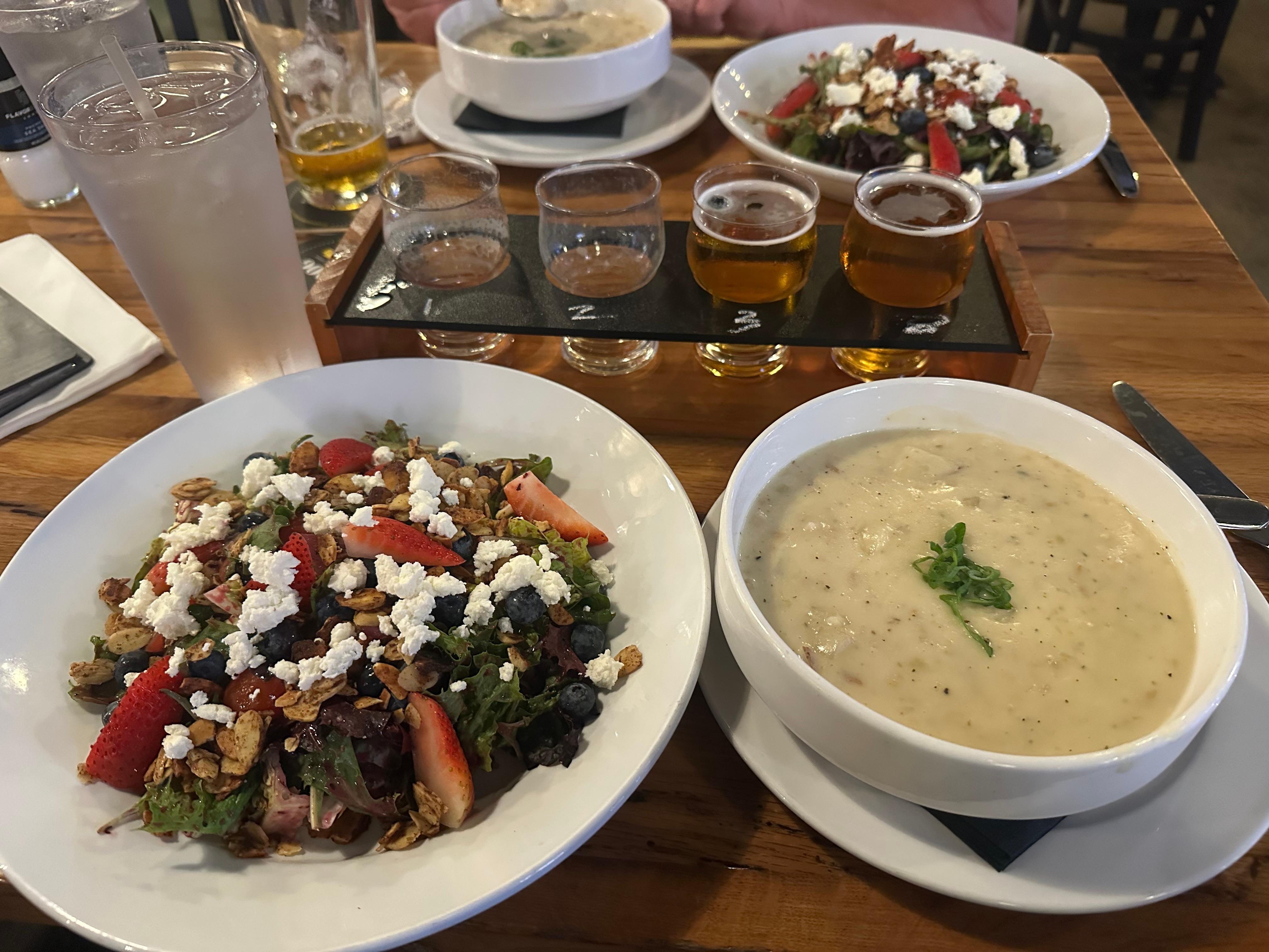 Sea Dog Brewery, one mile from Bilmar, Excellent!