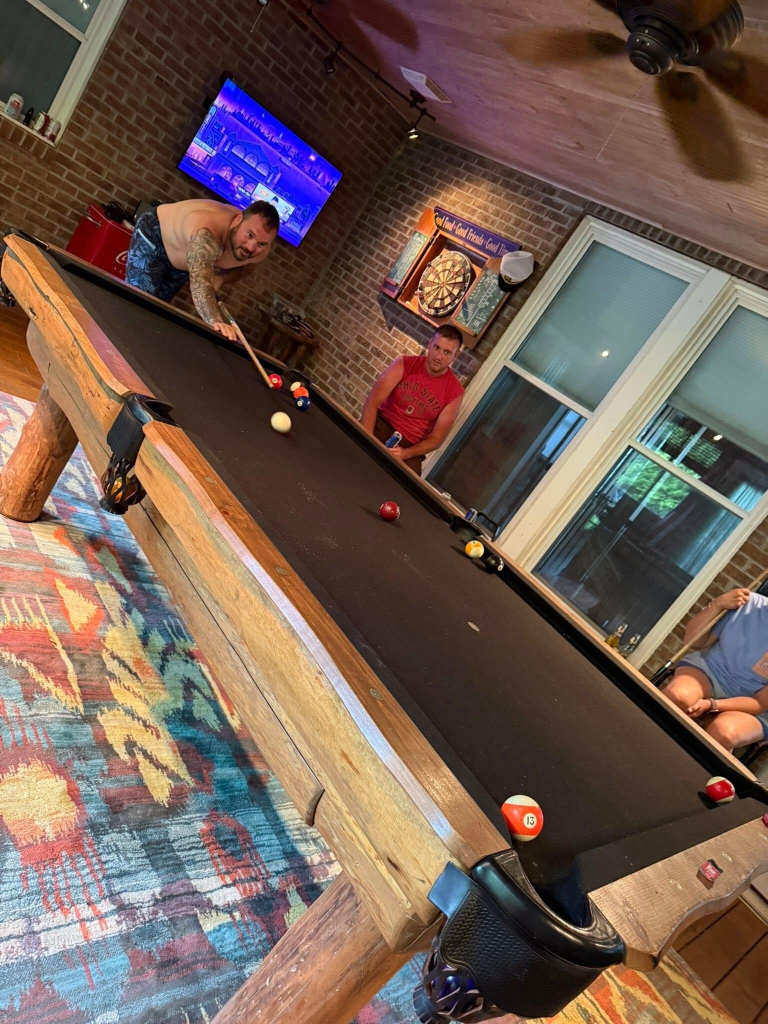 The game room was phenomenal!