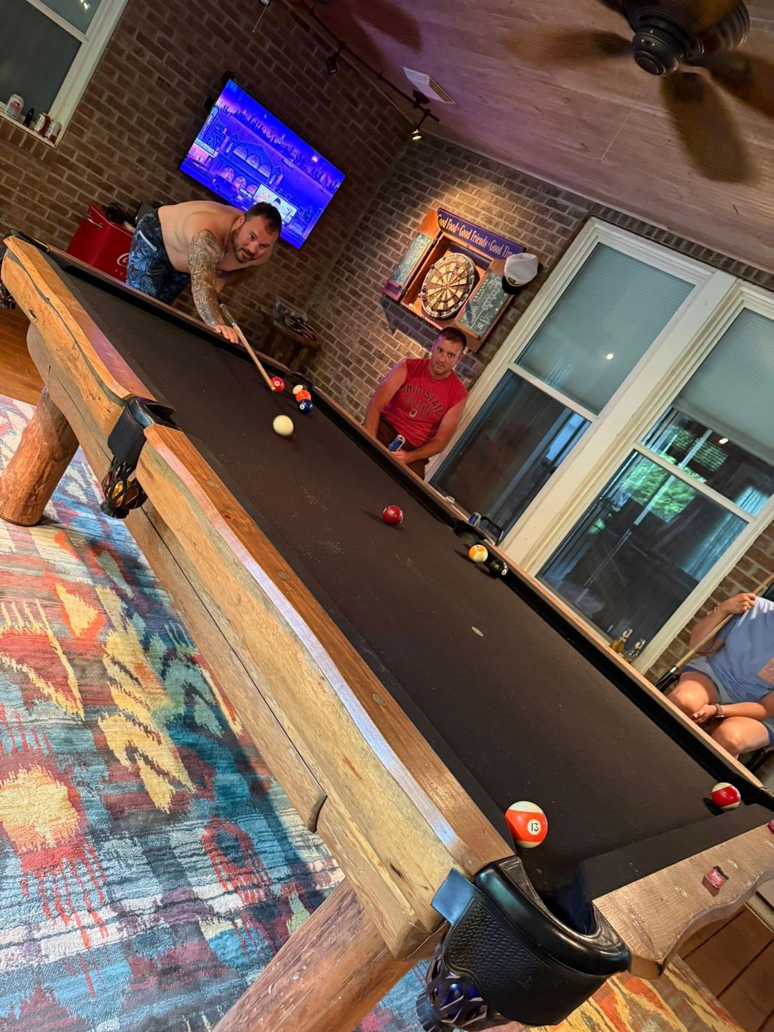 The game room was phenomenal!