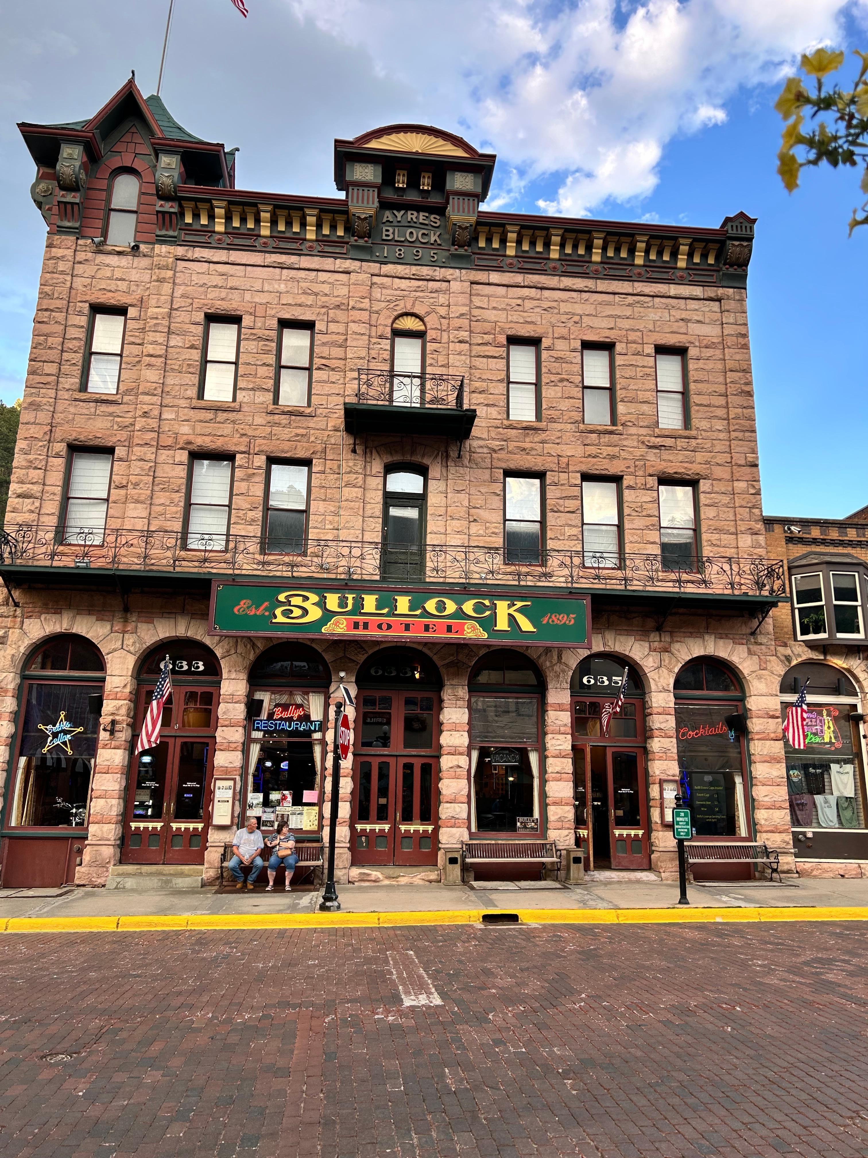 Front of hotel