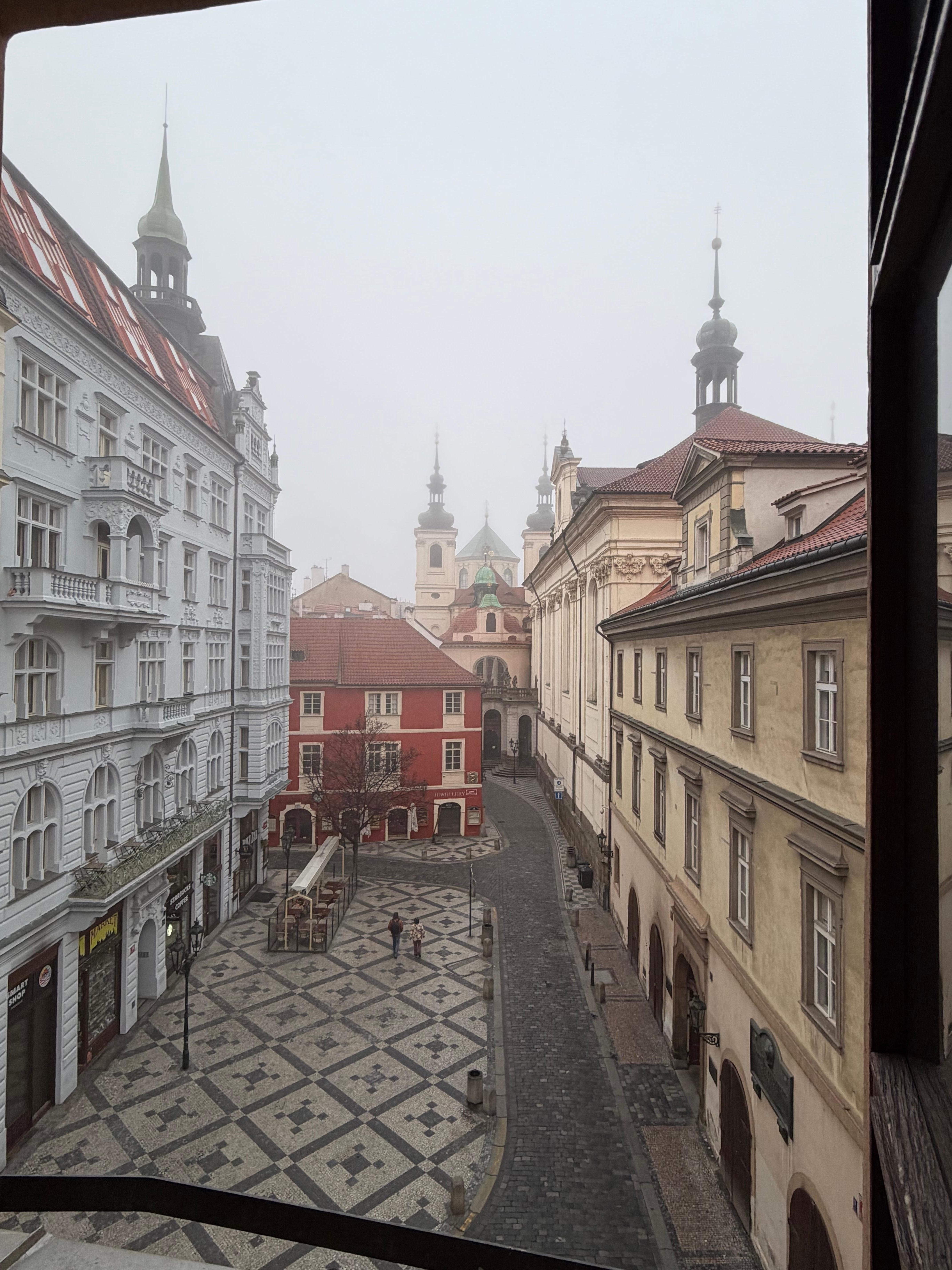 Morning view from room