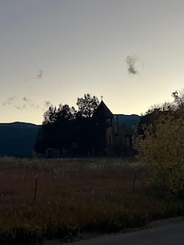 Taken by the front fence