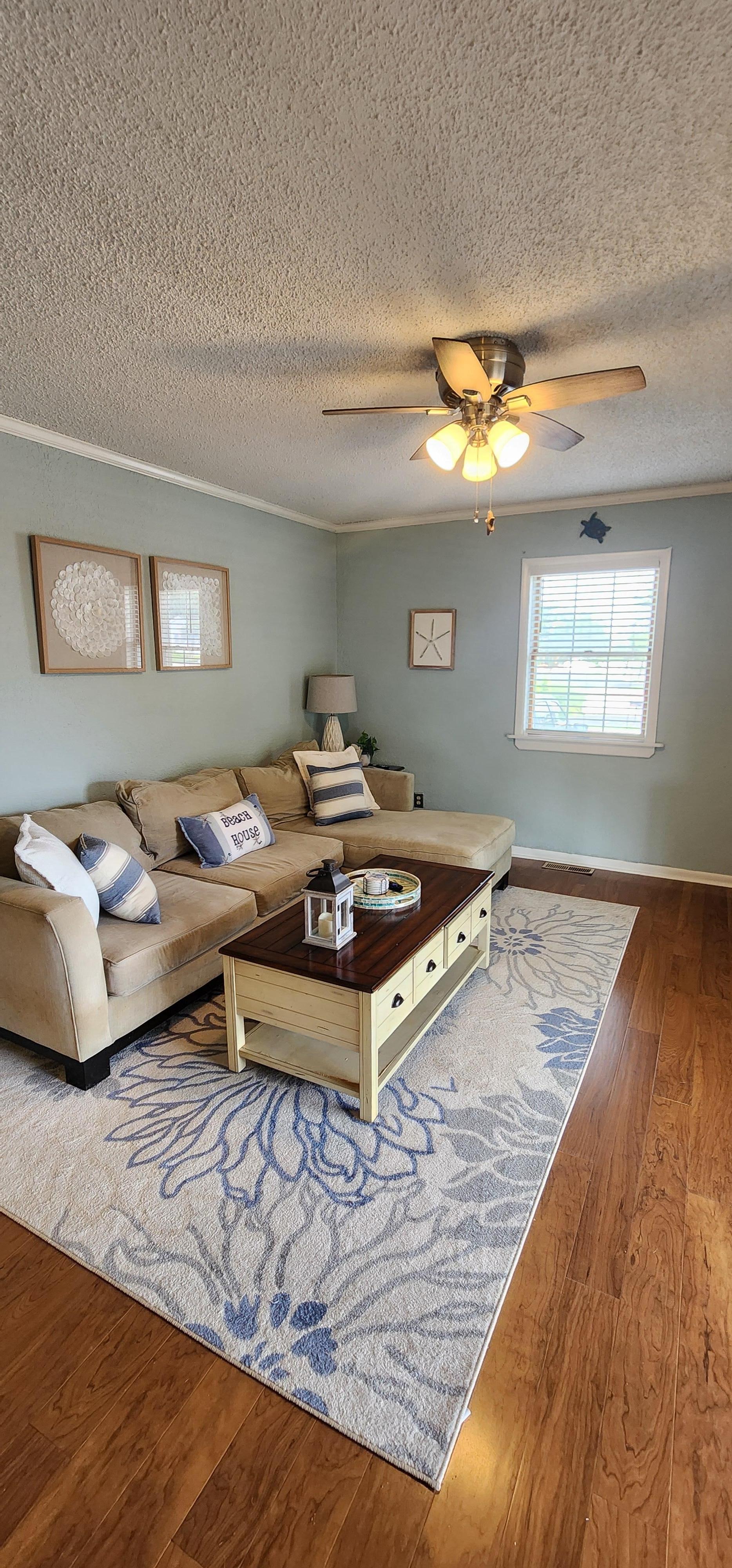 Living Room with Nice Wall TV